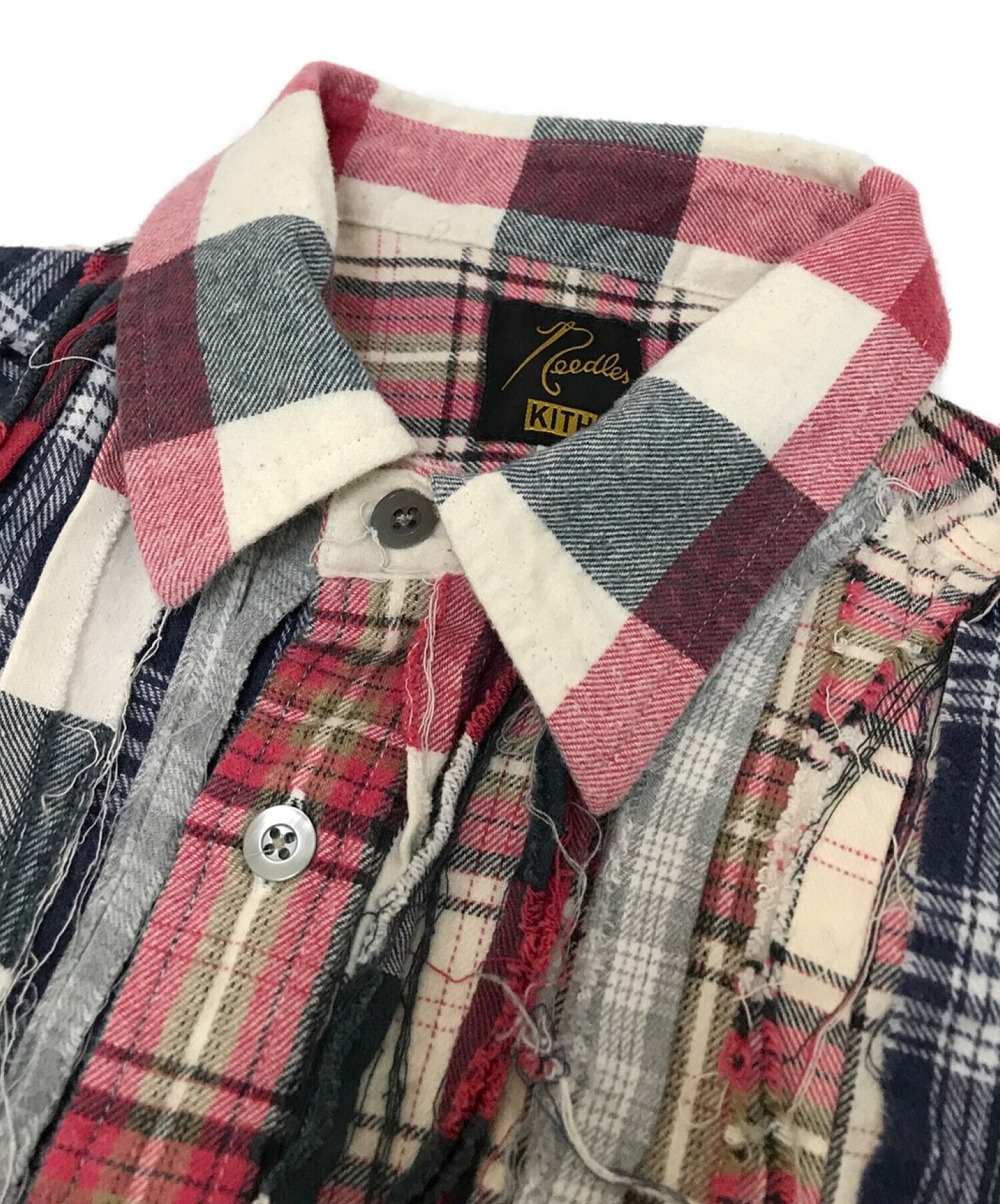 中古・古着通販】KITH×Needles (キス×ニードルス) RIBBON CUT FLANNEL