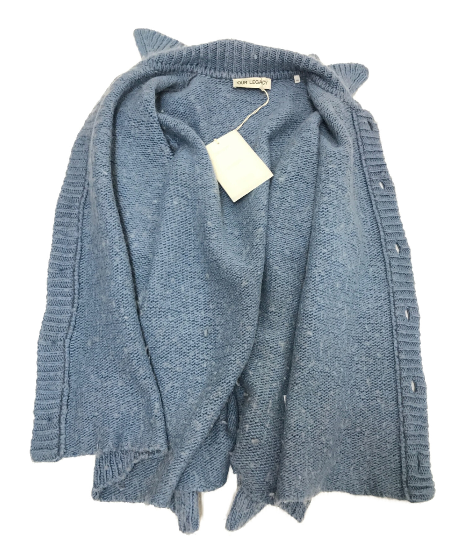 OUR LEGACY (アワーレガシー) FUNKY BLUE BIG CARDIGAN ブルー サイズ:46 未使用品