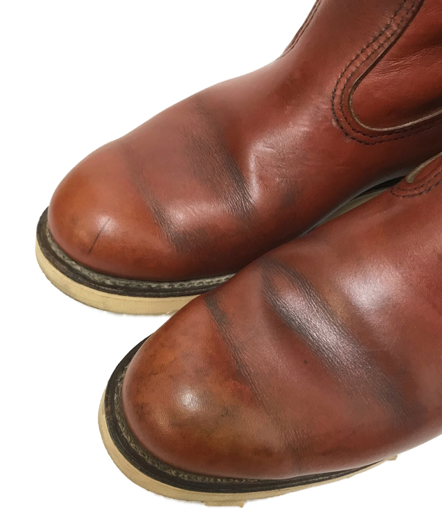 RED WING (レッドウィング) ペコスブーツ ブラウン サイズ:US:8E