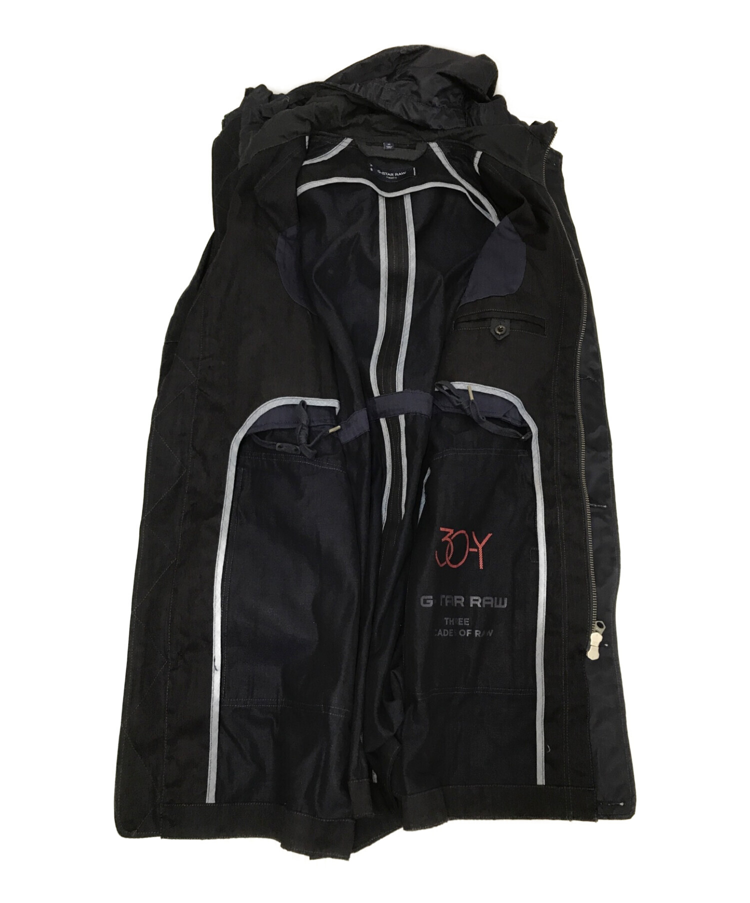 G-STAR RAW (ジースターロゥ) 30 Years New York Raw Parka ネイビー サイズ:M