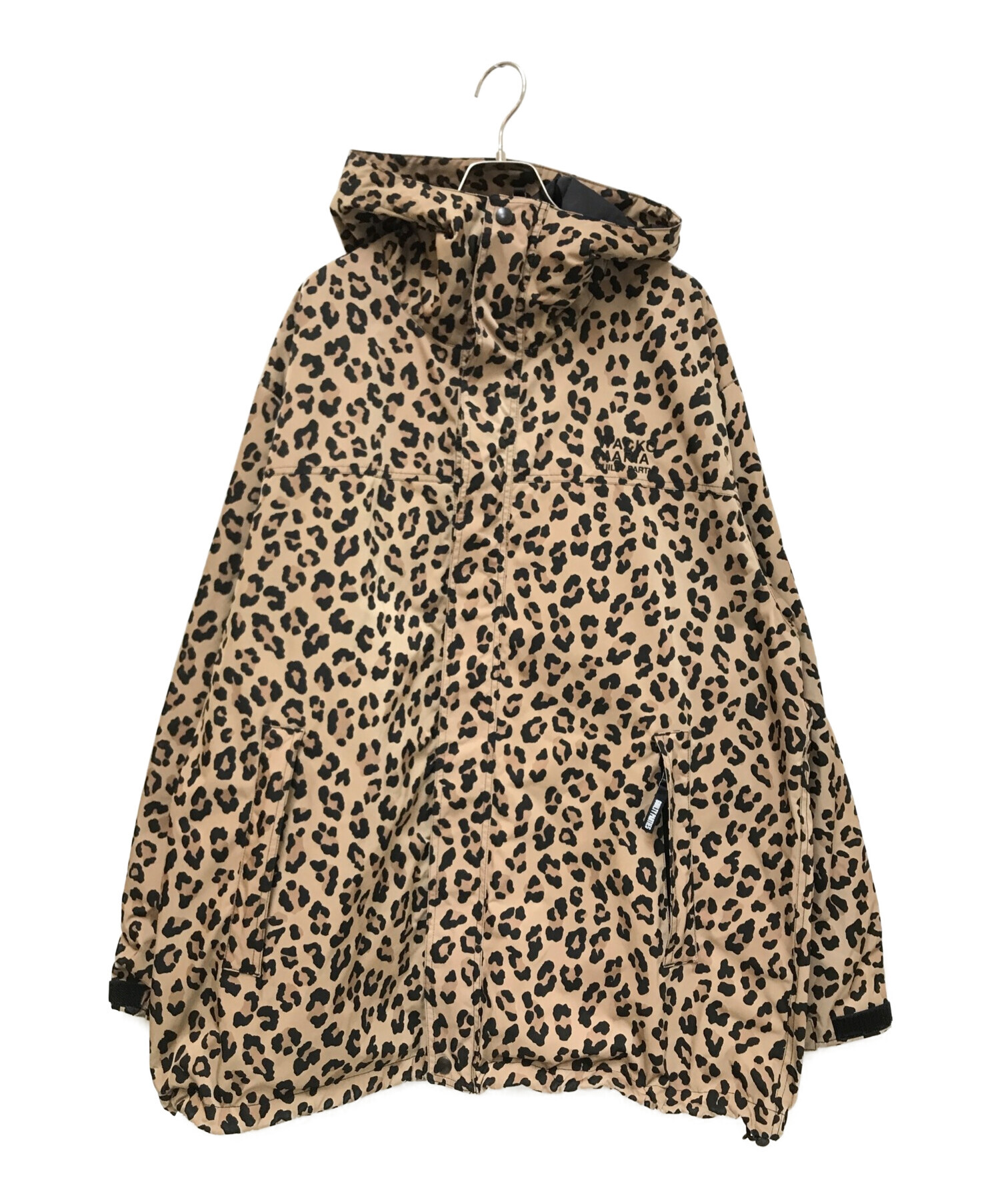 WACKO MARIA×NANGA (ワコマリア×ナンガ) 別注 LEOPARD MOUNTAIN PARKA ベージュ サイズ:Ｌ