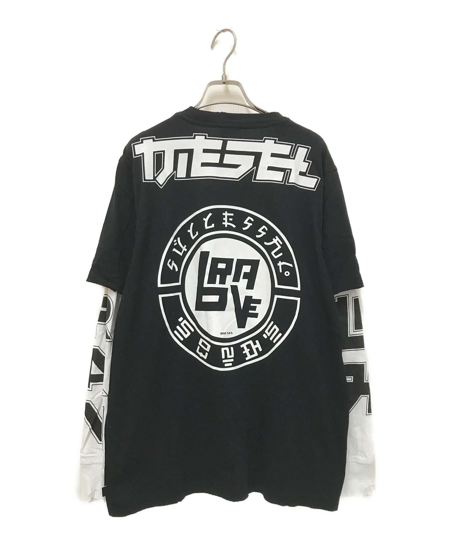 中古・古着通販】DIESEL (ディーゼル) グラフィックプリントカットソー