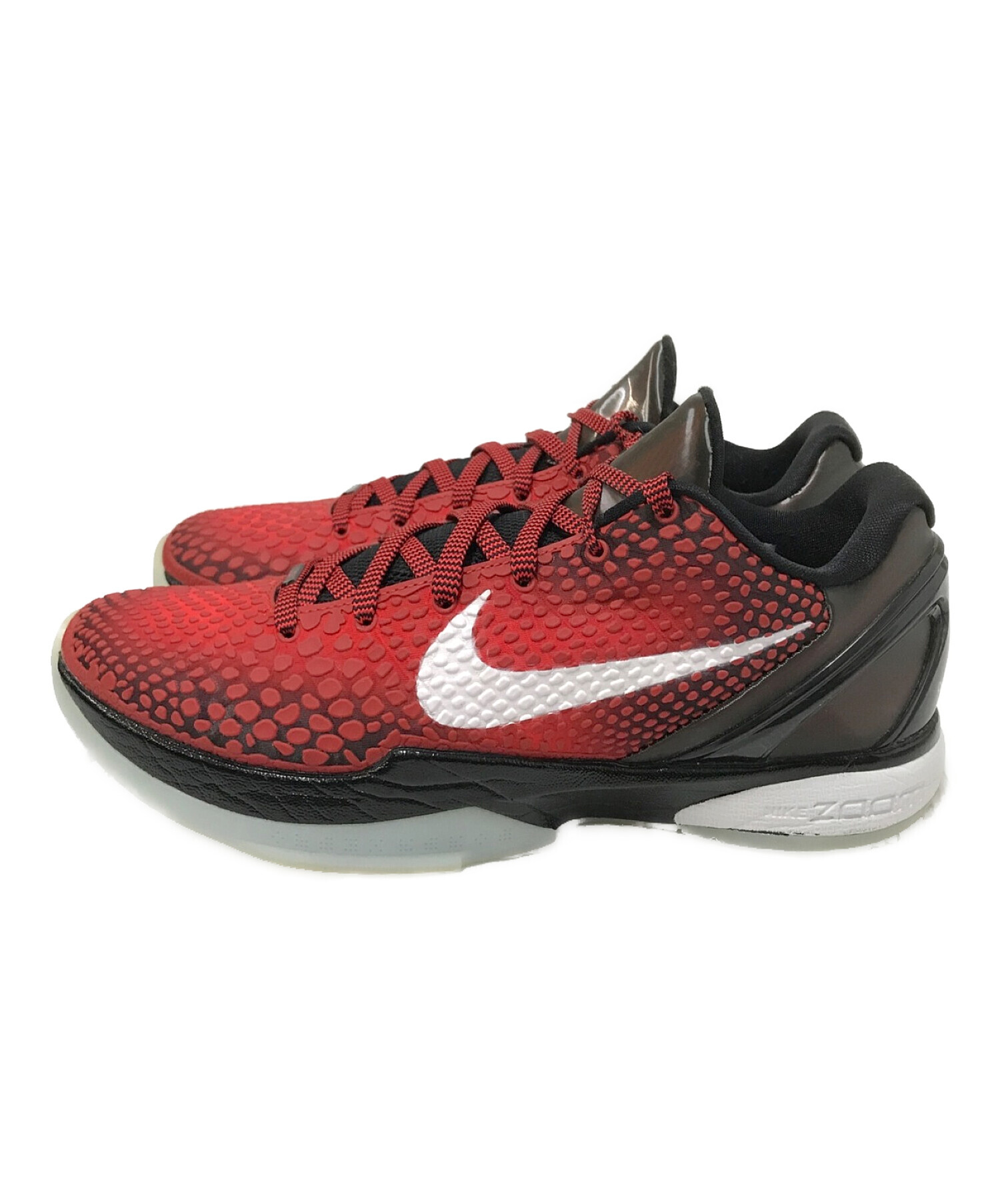 NIKE (ナイキ) KOBE VI PROTRO CHALLENGE RED/BLACK-WHITE サイズ:27.0cm