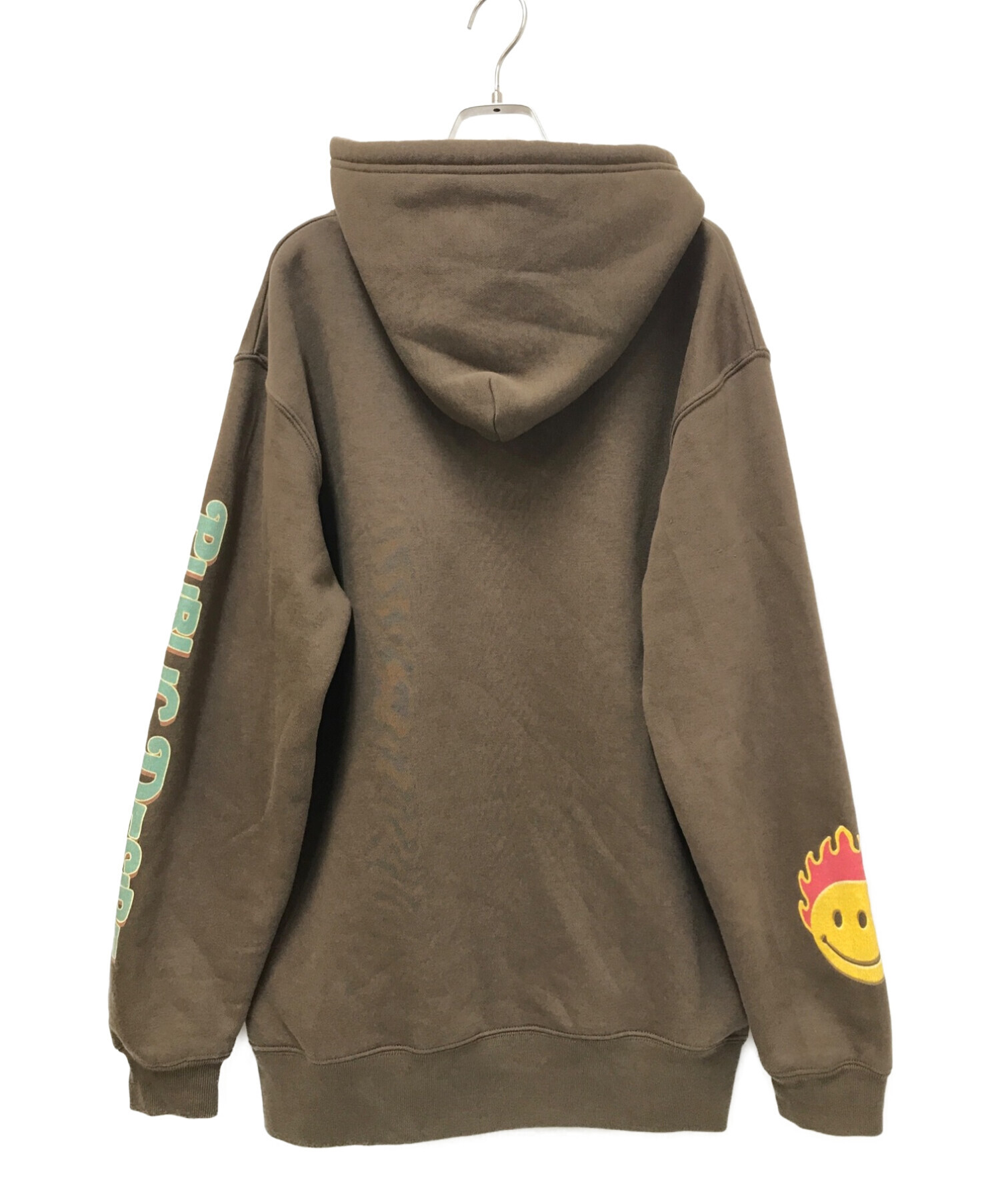 中古・古着通販】SUGATA (スガタ) PUBLIC DESIRE HOODIE ブラウン