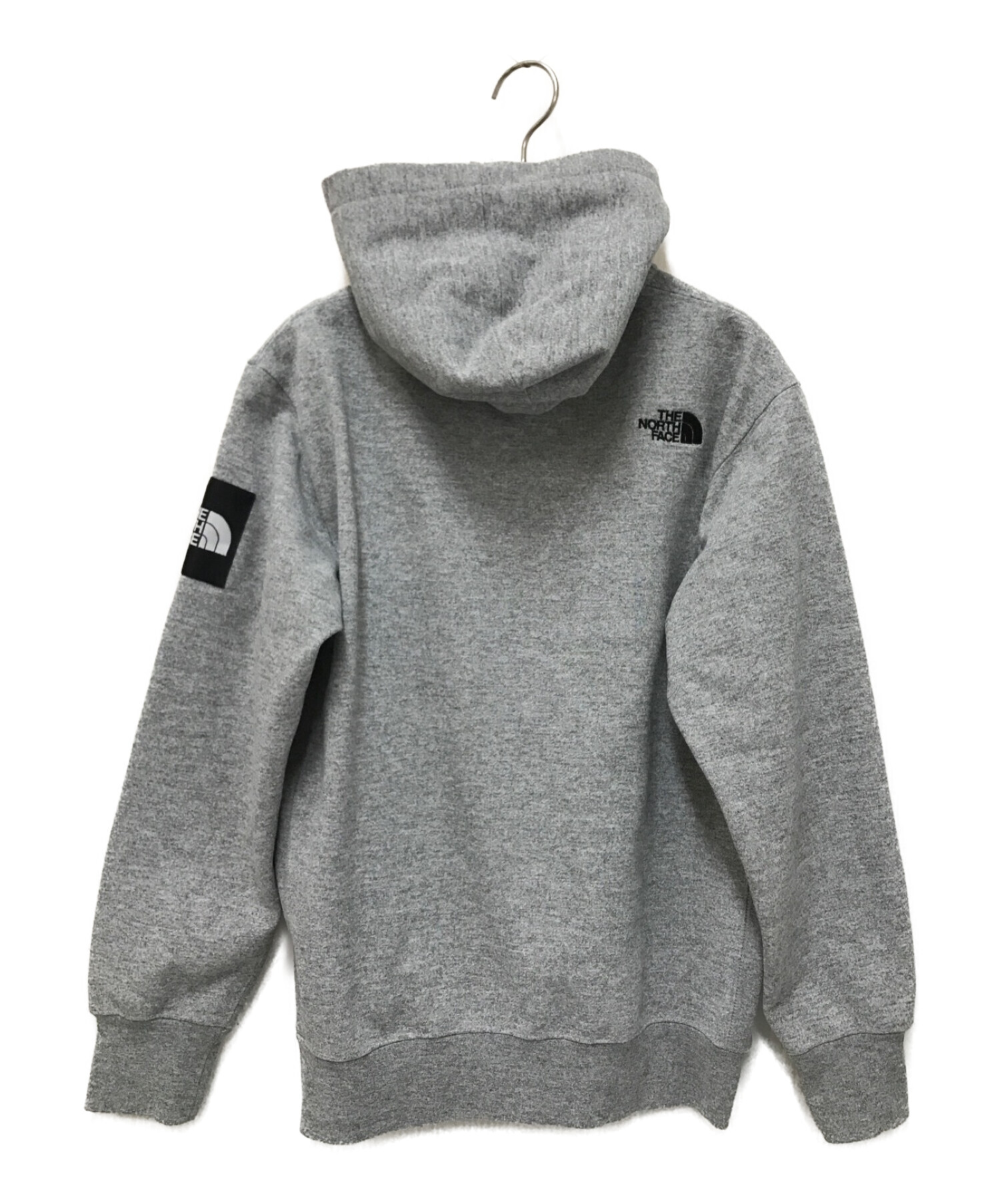 THE NORTH FACE (ザ ノース フェイス) SQUARE LOGO F/Z グレー サイズ:M