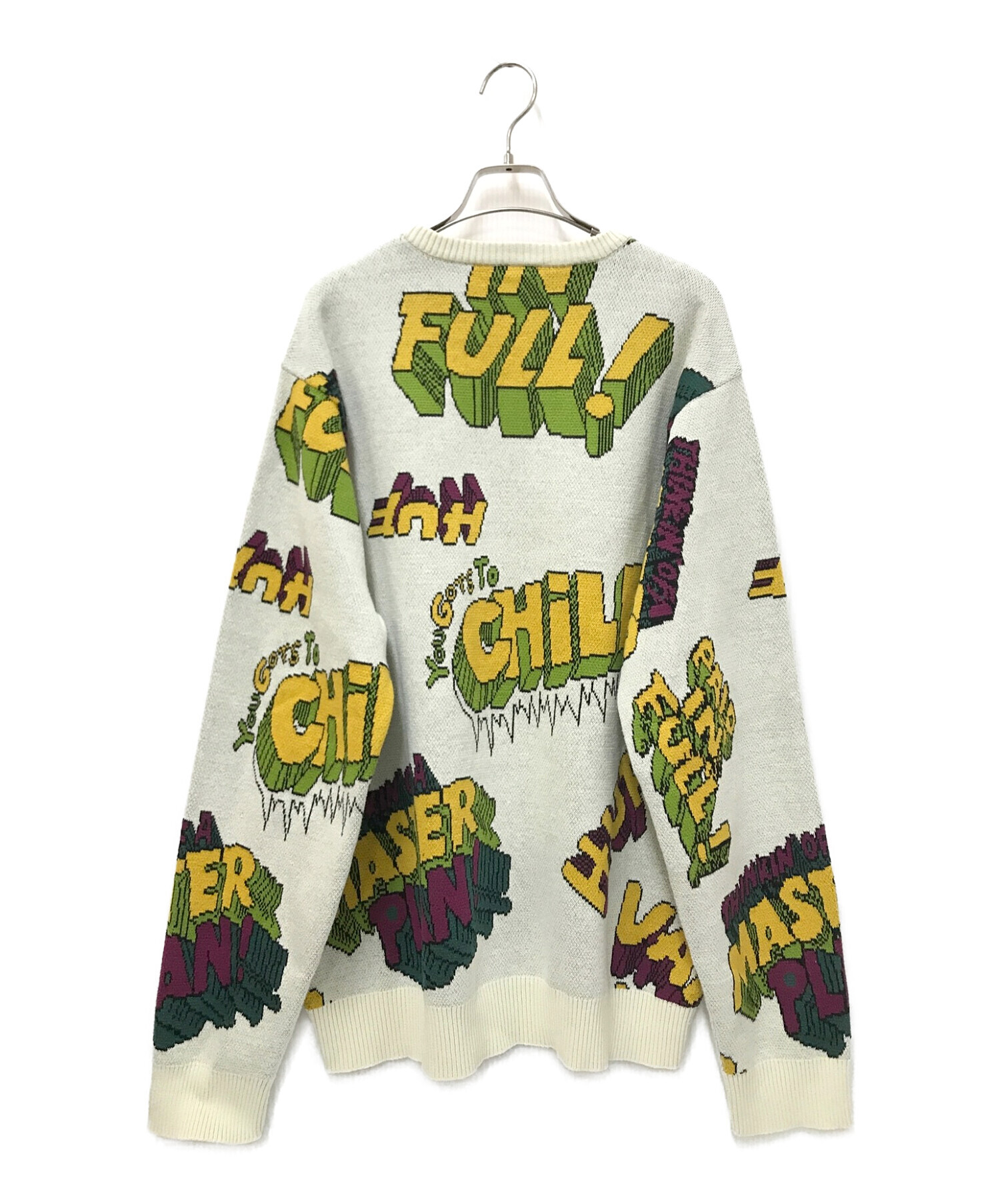 HUF (ハフ) PAID IN FULL CREW SWEATER マルチカラー サイズ:XL