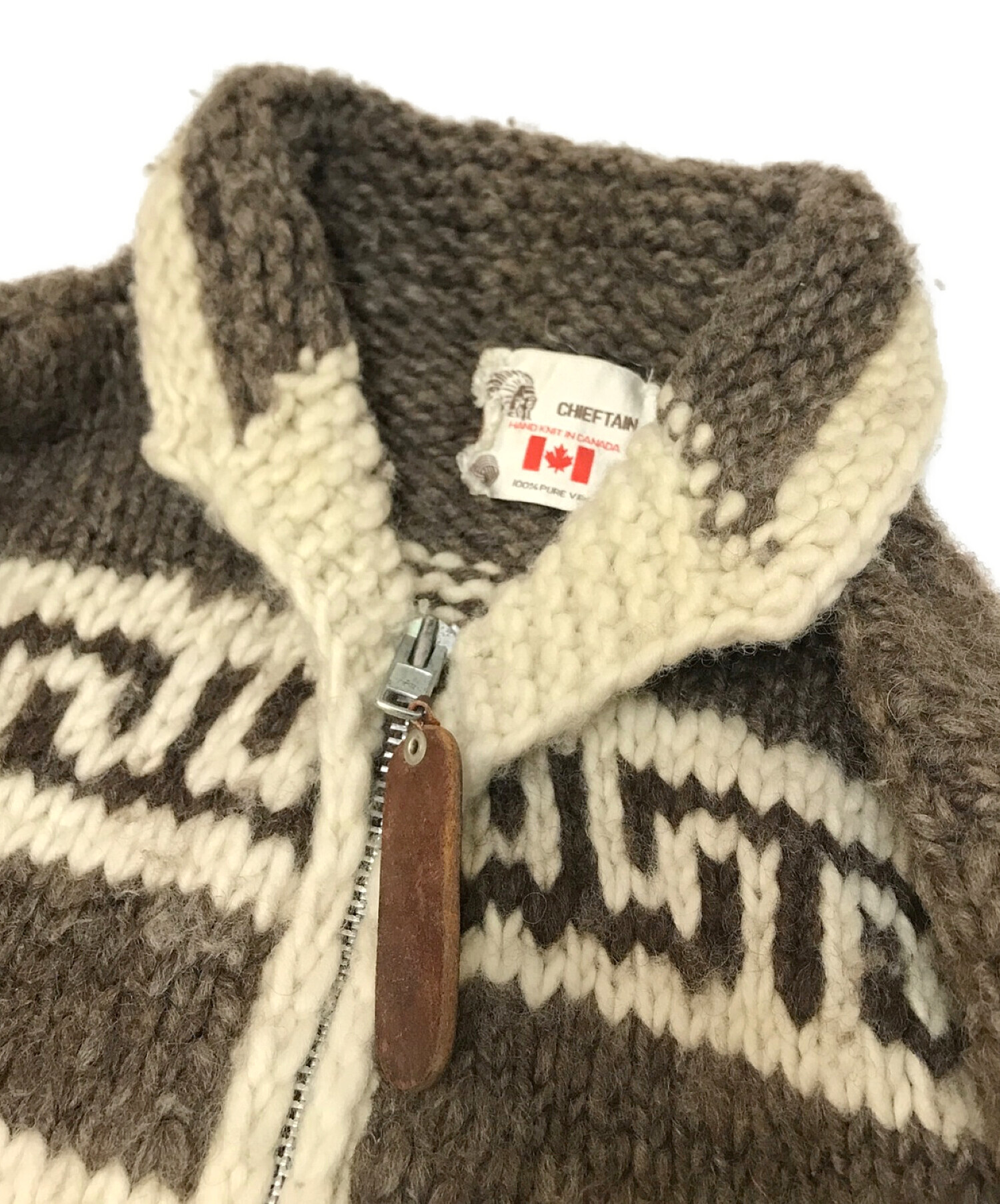 CANADIAN SWEATER カウチンニット CHIEFTAIN チーフテン-