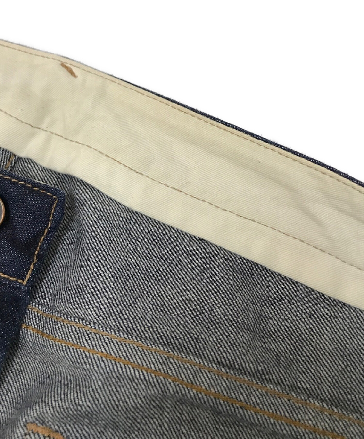 中古・古着通販】bukht (ブフト) NEW BIG DENIM PANTS インディゴ