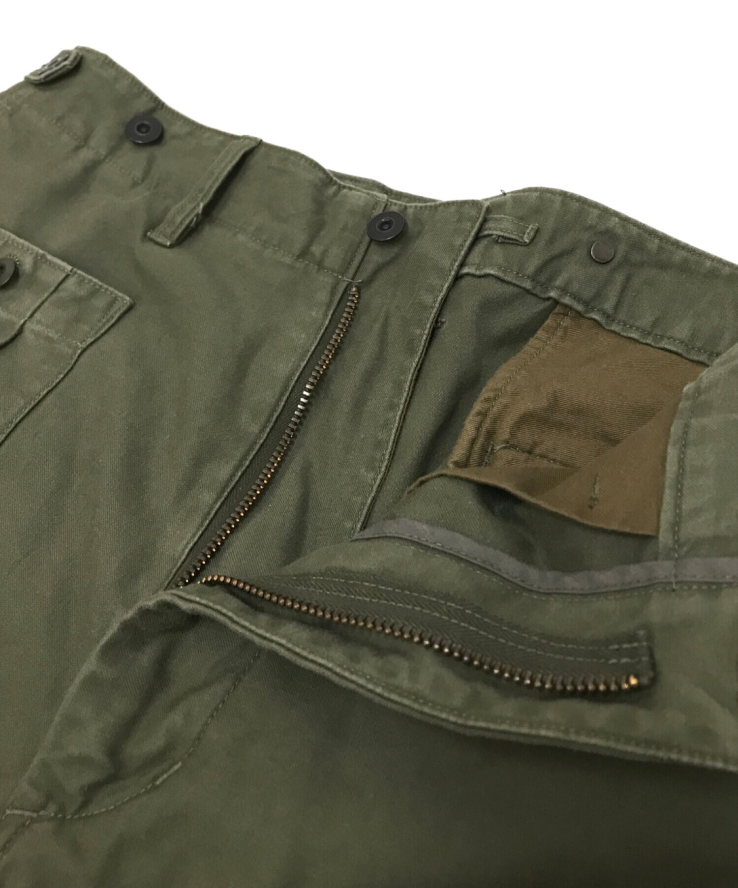 NIGEL CABOURN (ナイジェルケーボン) ARMY CARGO PANT カーキ サイズ:34