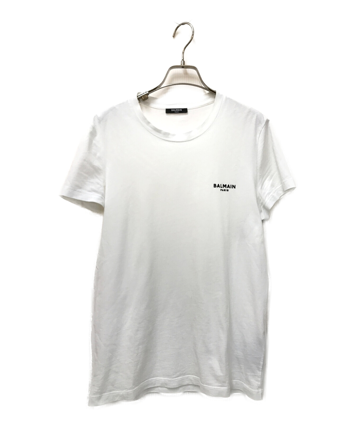 中古・古着通販】BALMAIN (バルマン) ロゴ Tシャツ ホワイト サイズ:S ...