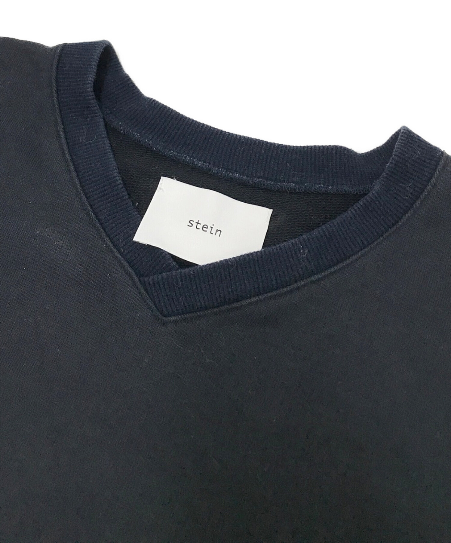 中古・古着通販】stein (シュタイン) DIVIDE SLEEVE V NECK SWEAT