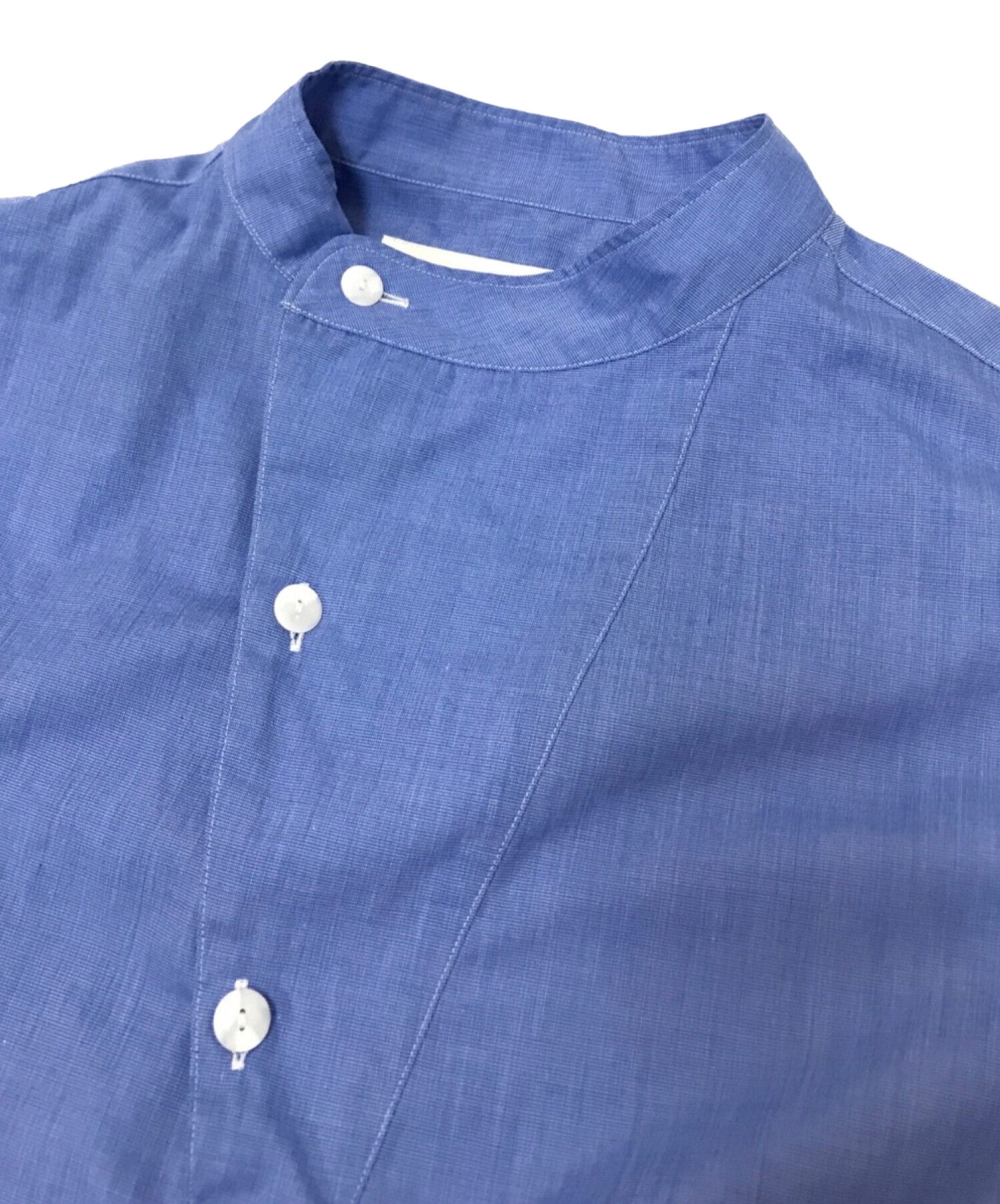 中古・古着通販】THE SHINZONE (ザ シンゾーン) GRANDPA SHIRT ブルー