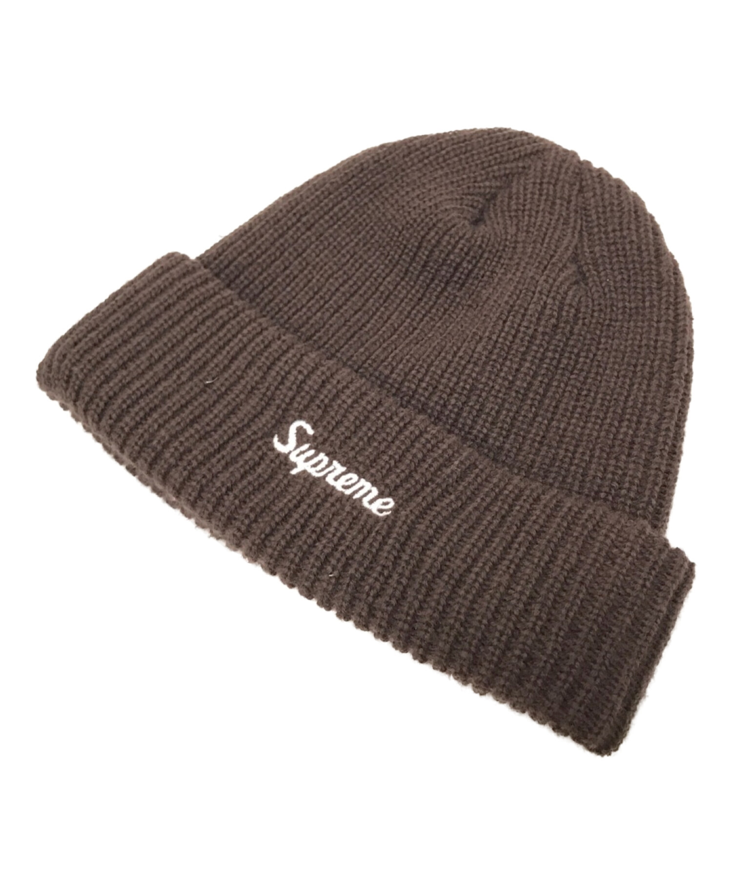 SUPREME (シュプリーム) LOOSE GAUGE BEANIE ブラウン サイズ:下記参照