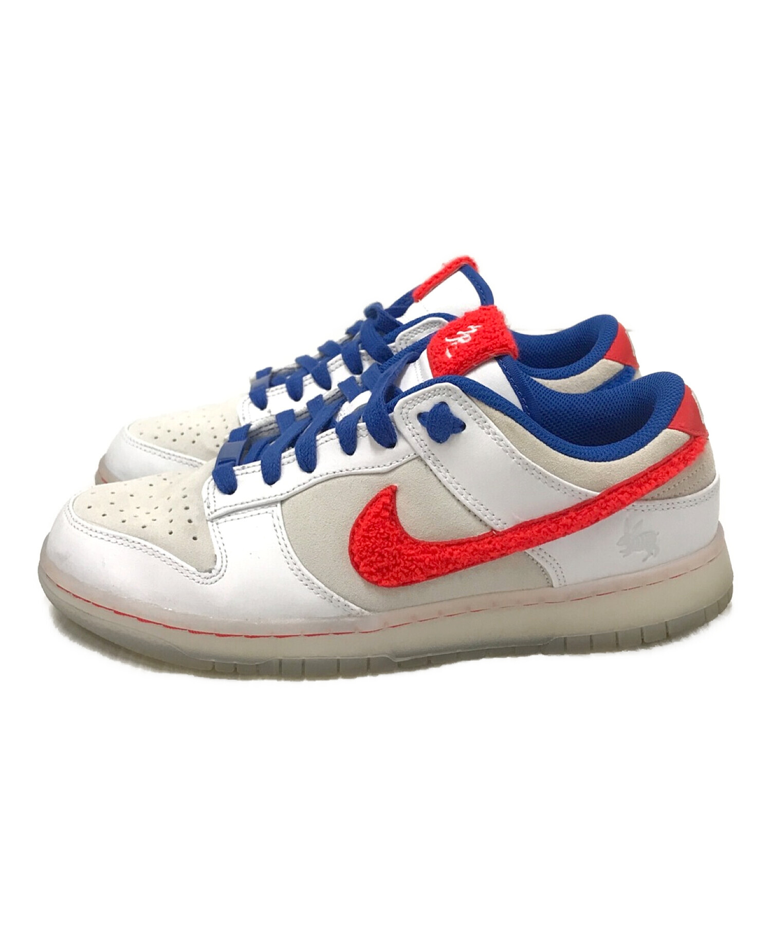 中古・古着通販】NIKE (ナイキ) ローカットスニーカー White/Crimson