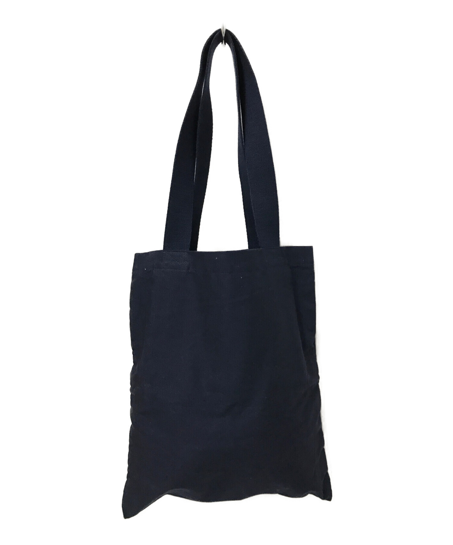 VERTICAL TOTE BAG DRESSED FOX ネイビー A4縦型 SEAL限定商品 - バッグ