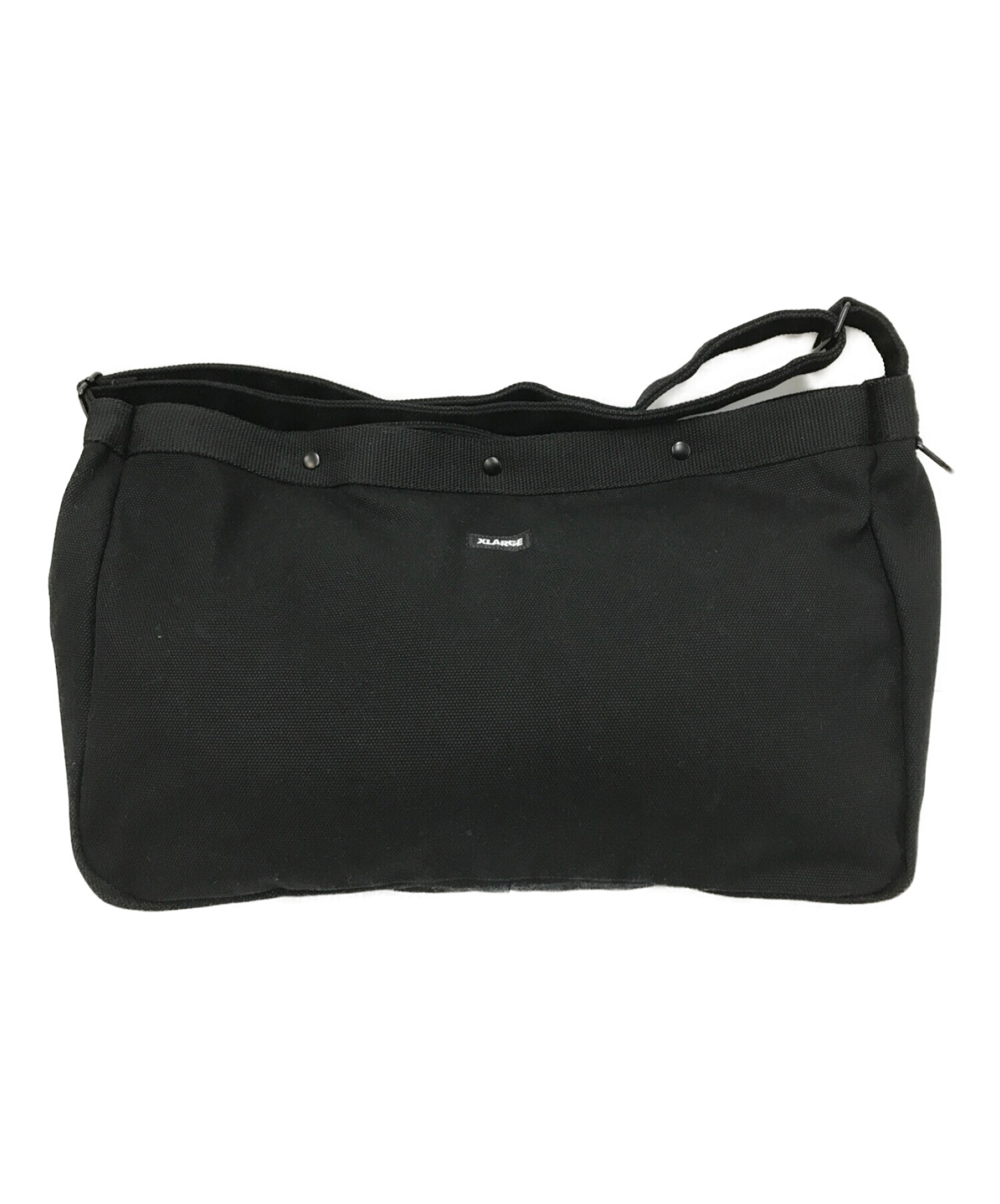 X-LARGE (エクストララージ) POSTMAN BIG SHOULDER BAG ブラック サイズ:ONE