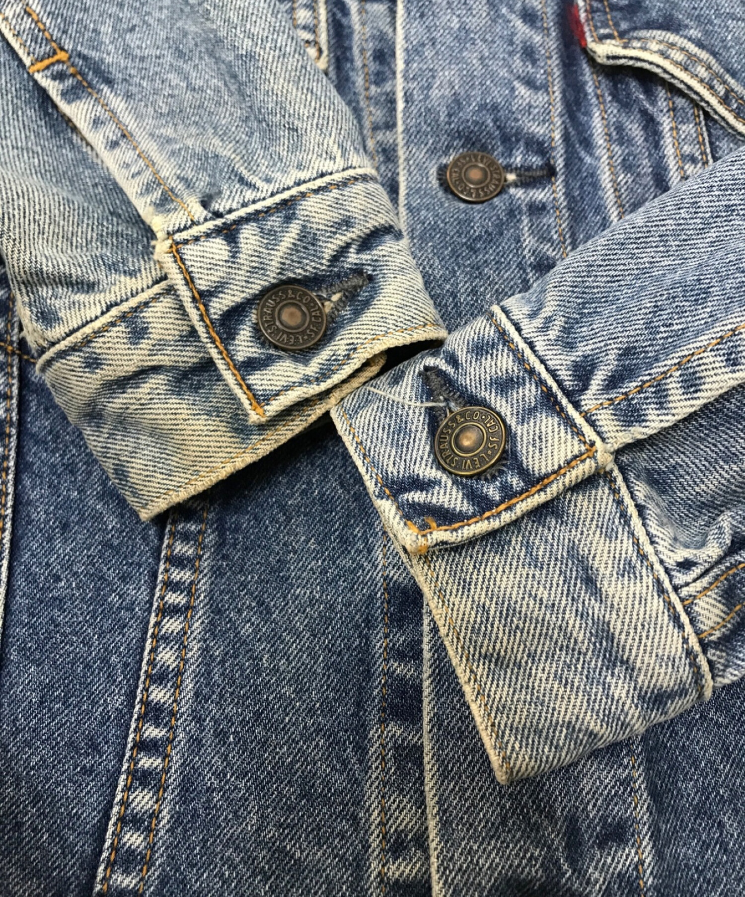 中古・古着通販】LEVI'S (リーバイス) デニムジャケット インディゴ