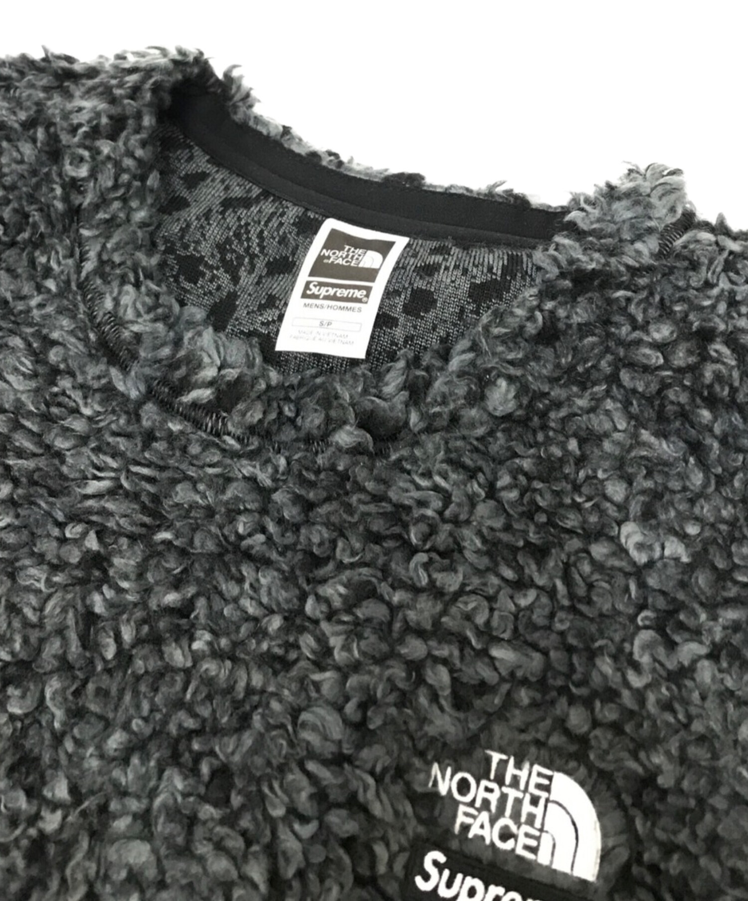 THE NORTH FACE (ザ ノース フェイス) SUPREME (シュプリーム) High Pile Fleece ブラック サイズ:S  未使用品