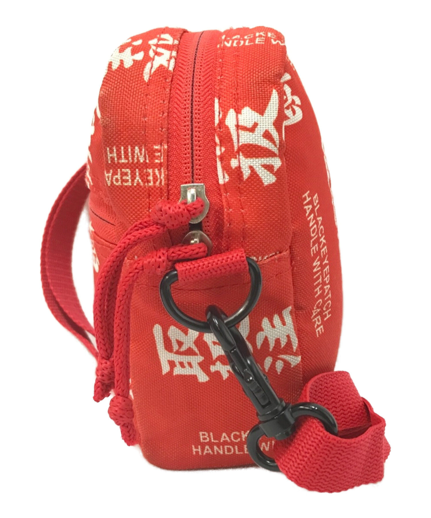 BlackEyePatch (ブラックアイパッチ) LABEL SHOULDER BAG オレンジ サイズ:下記参照