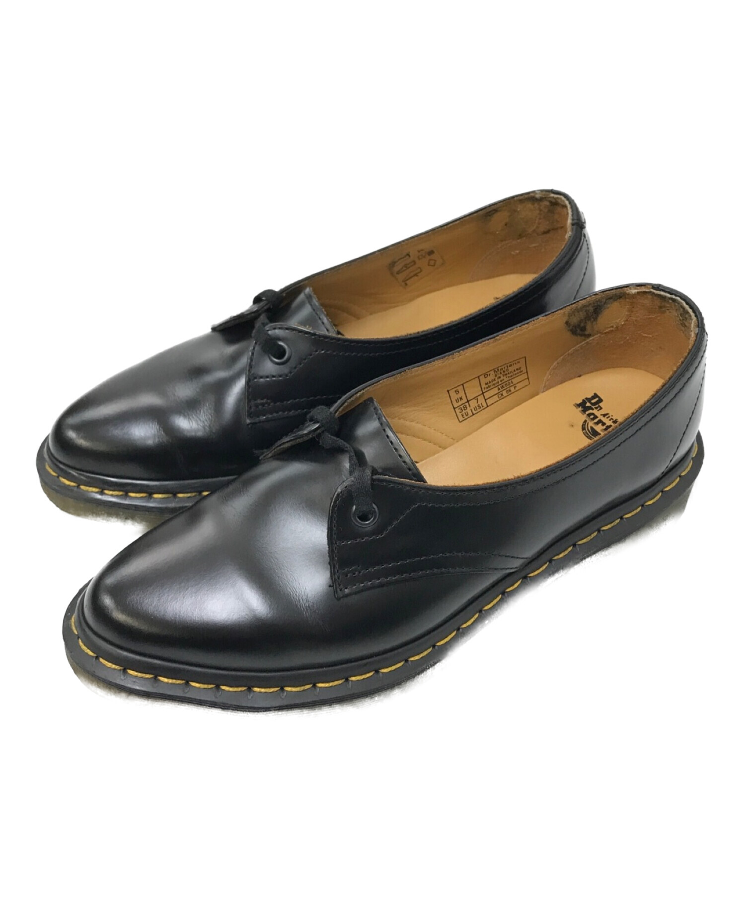 Dr.Martens (ドクターマーチン) 1ホールプレーントゥローファー ブラック サイズ:UK5