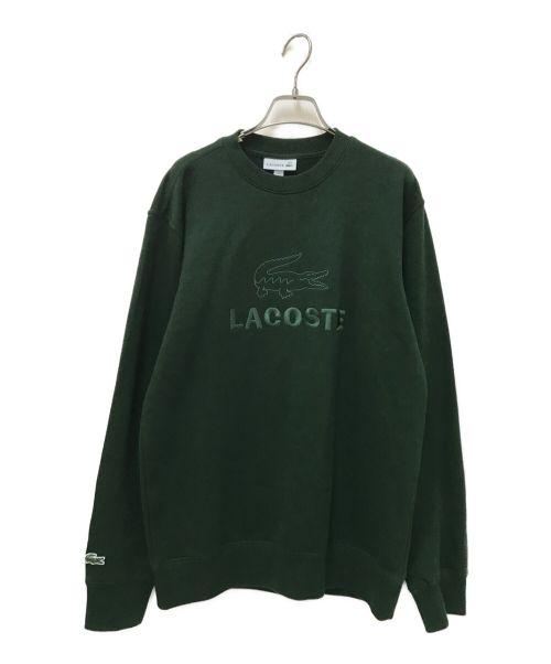 中古・古着通販】LACOSTE (ラコステ) ロゴ＆ネーム刺繍クルーネック