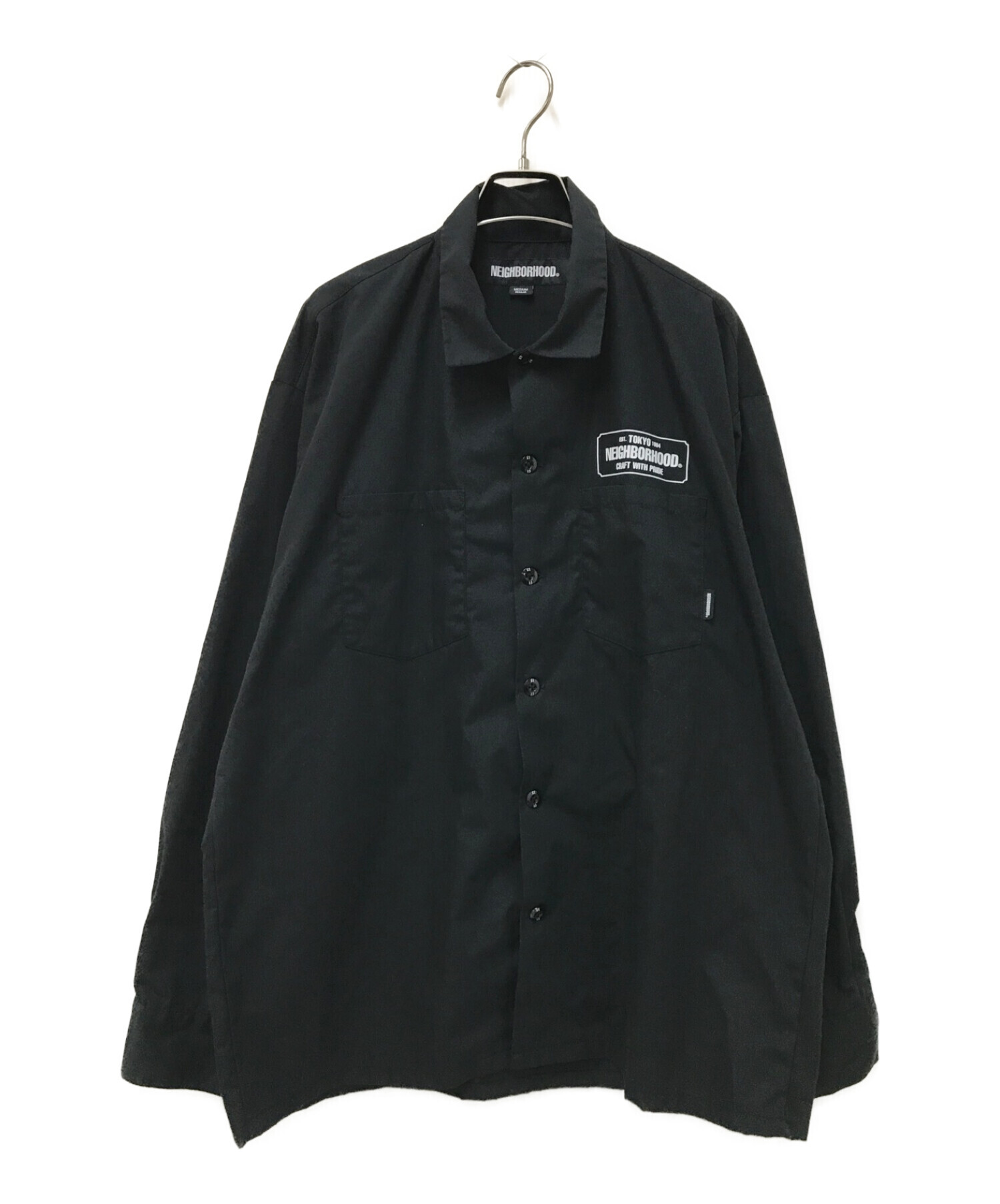 NEIGHBORHOOD (ネイバーフッド) CLASSIC WORK SHIRT LS ブラック サイズ:M