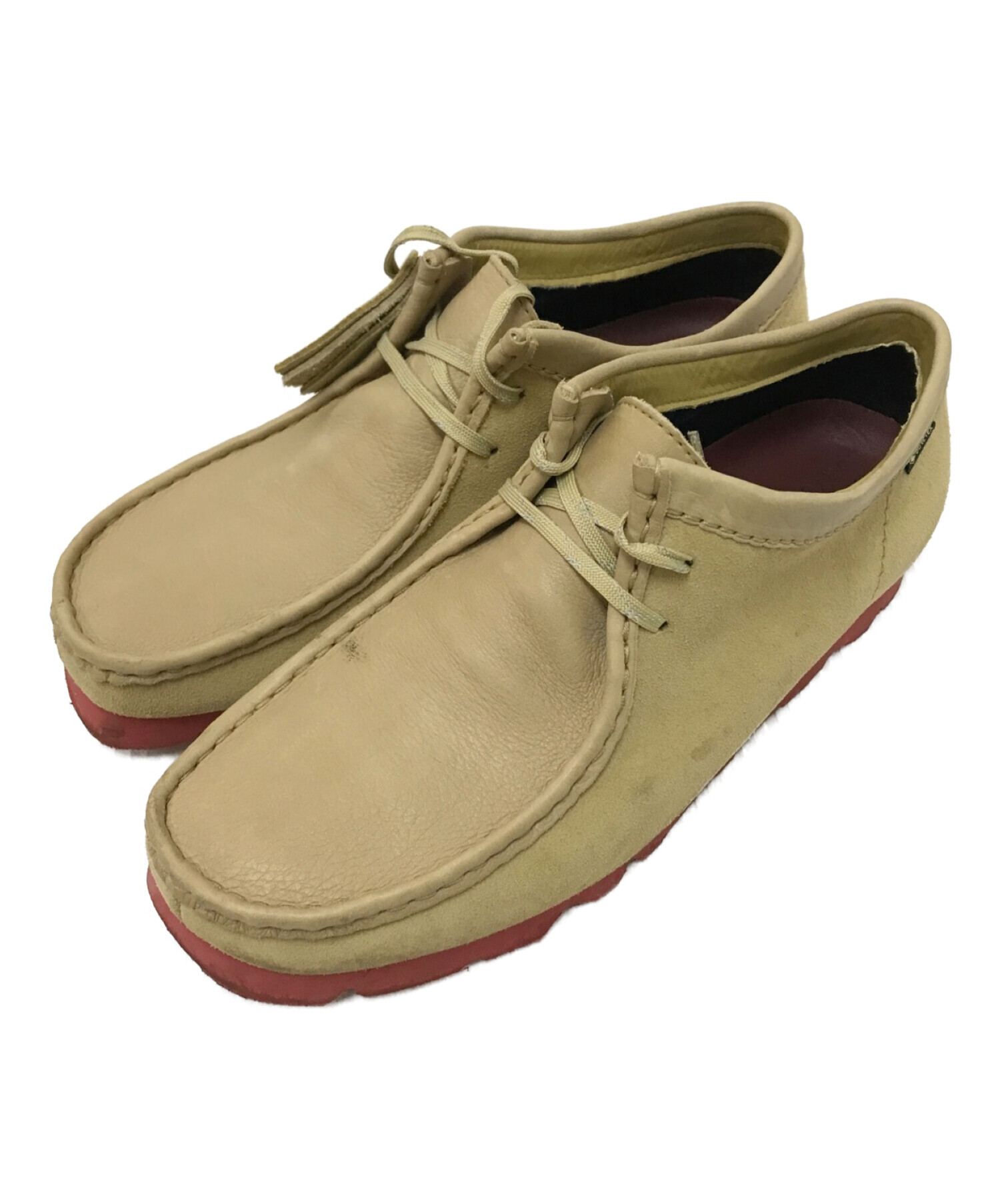 中古・古着通販】CLARKS (クラークス) WALLABEE GTX ベージュ サイズ ...