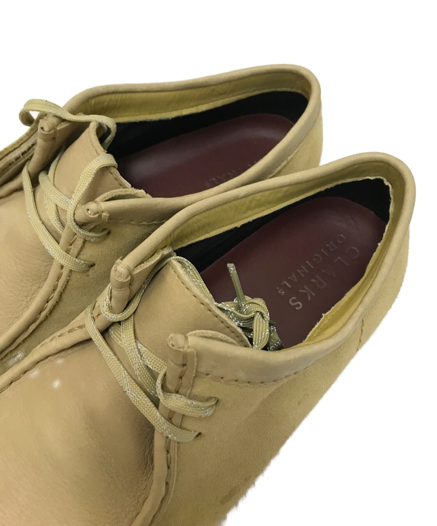 中古・古着通販】CLARKS (クラークス) WALLABEE GTX ベージュ サイズ