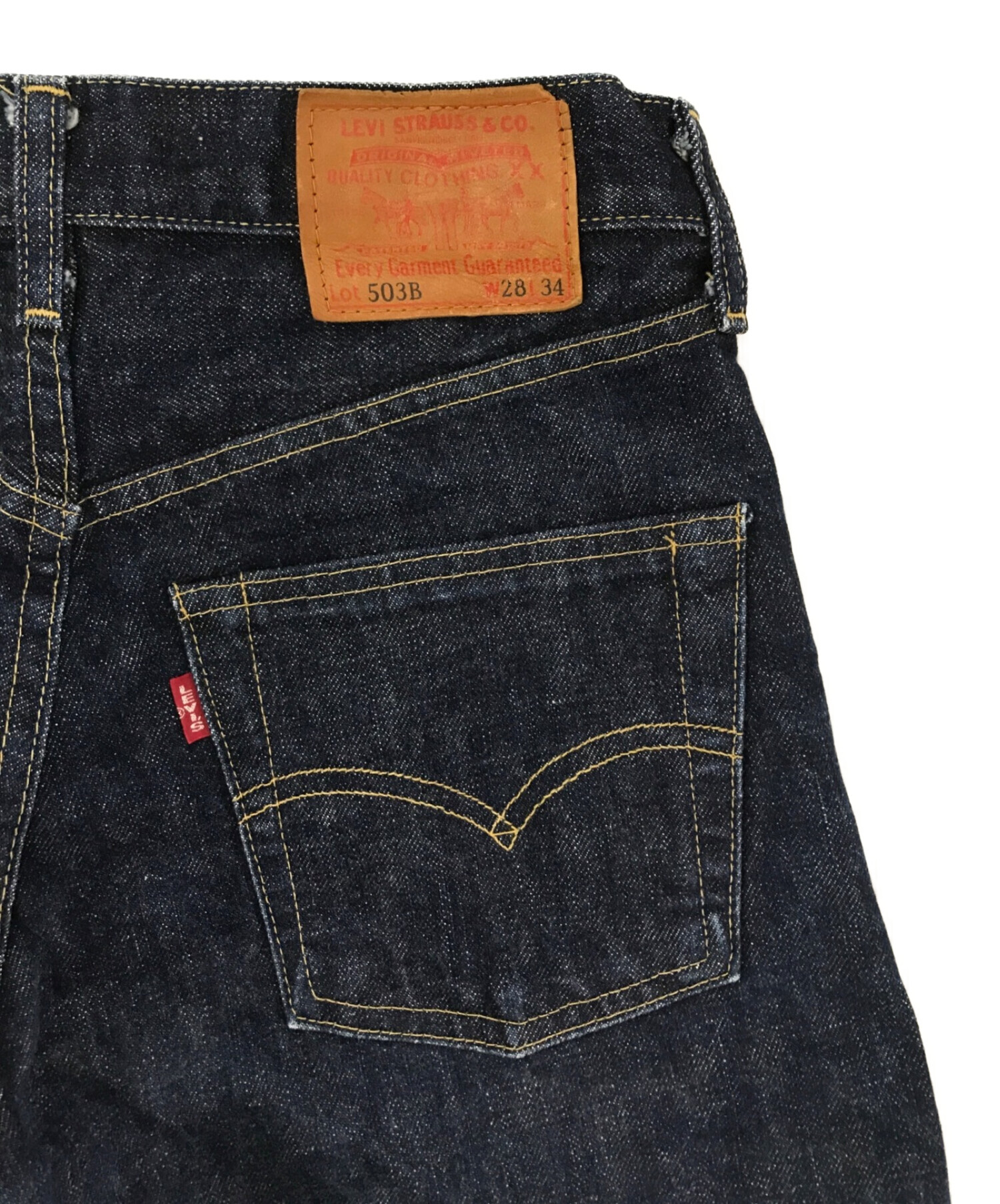 中古・古着通販】LEVI'S (リーバイス) 503BXXセルビッチデニムパンツ