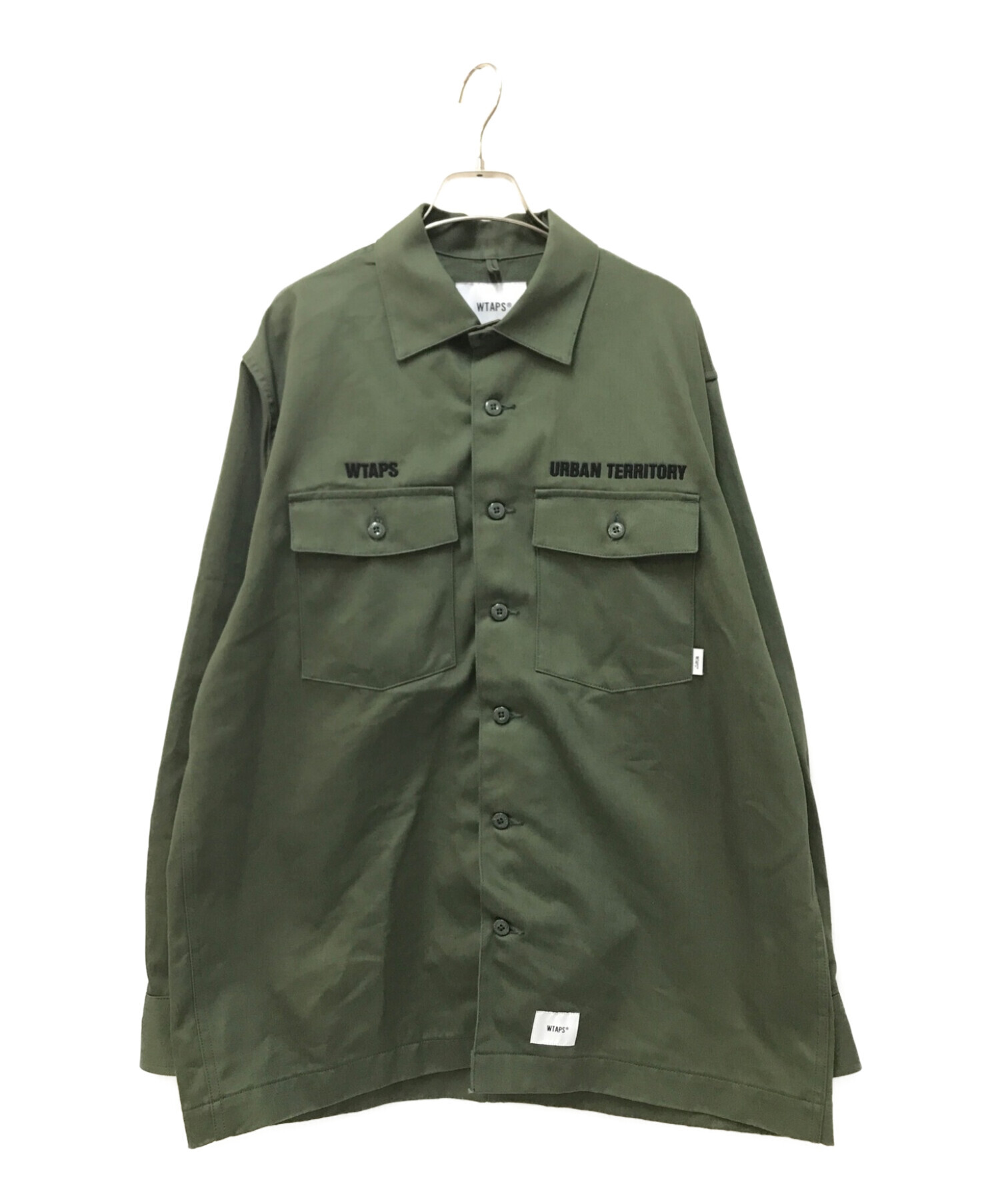 WTAPS buds ls 22ss オリーブ - シャツ