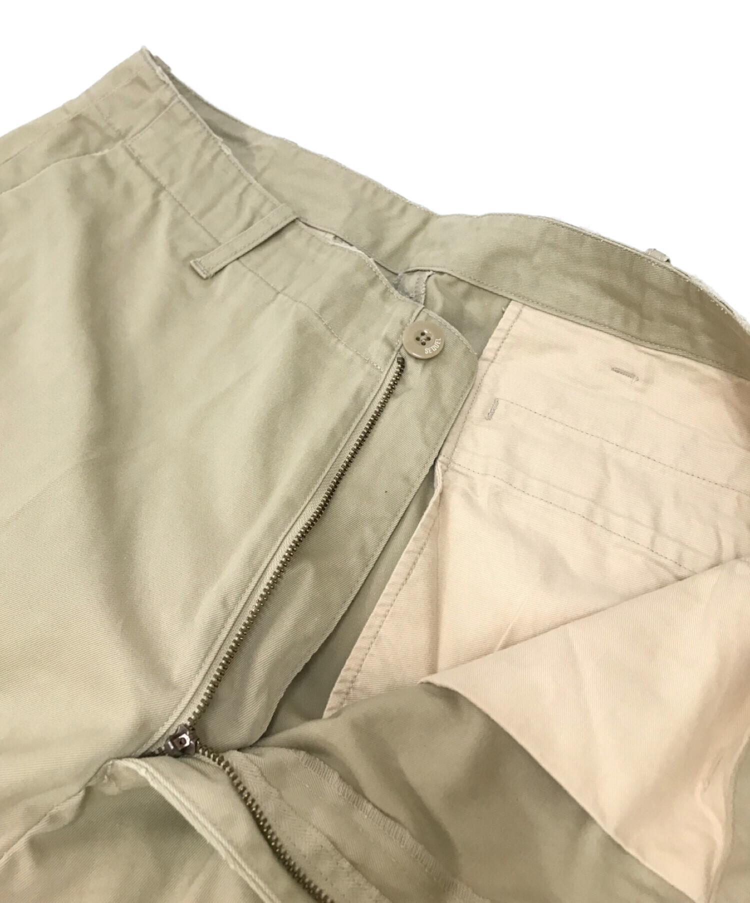 SEQUEL (シークエル) TYPE-XF CHINO PANTS ベージュ サイズ:XL