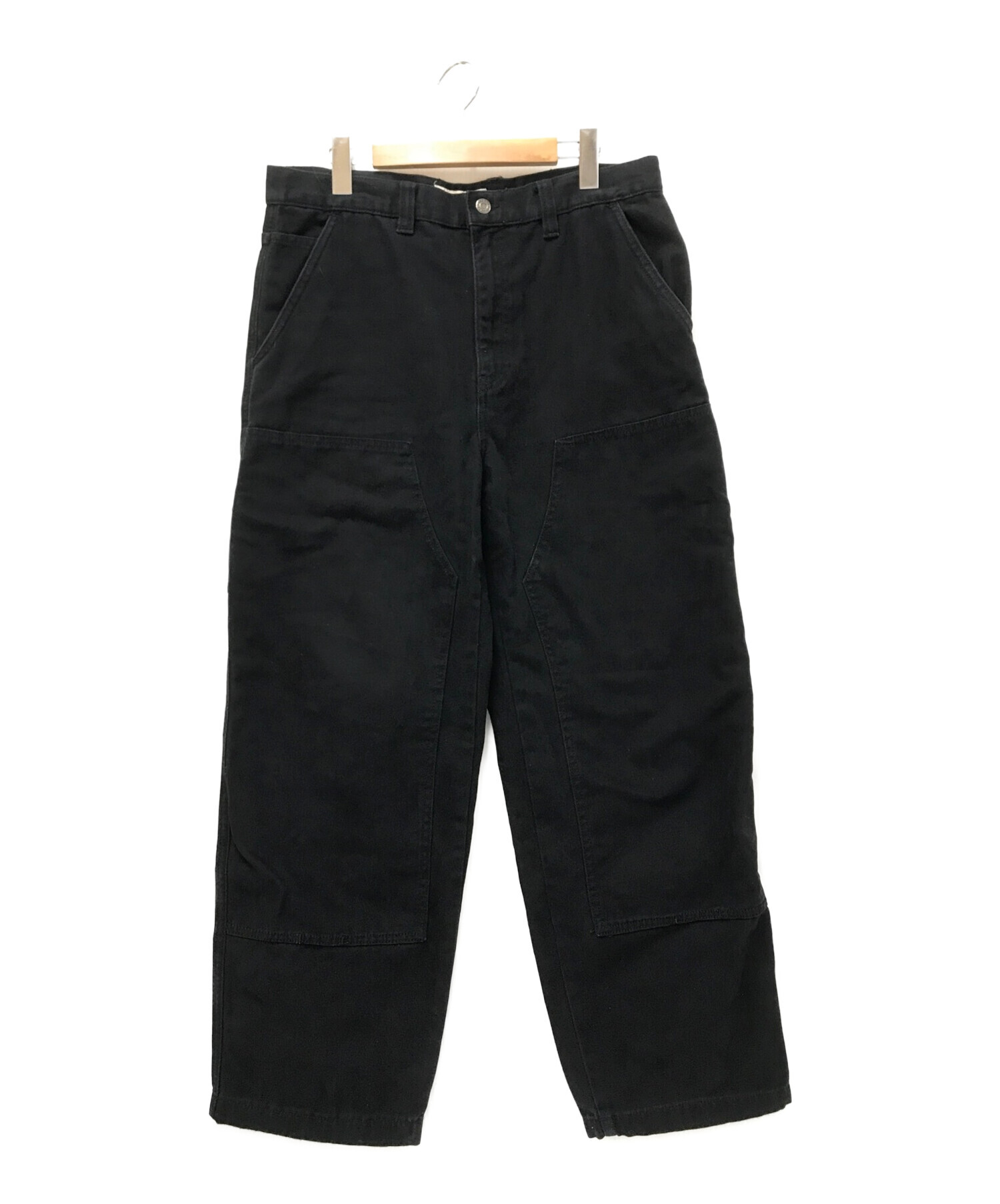 stussy (ステューシー) CANVAS WORK PANT ブラック サイズ:32