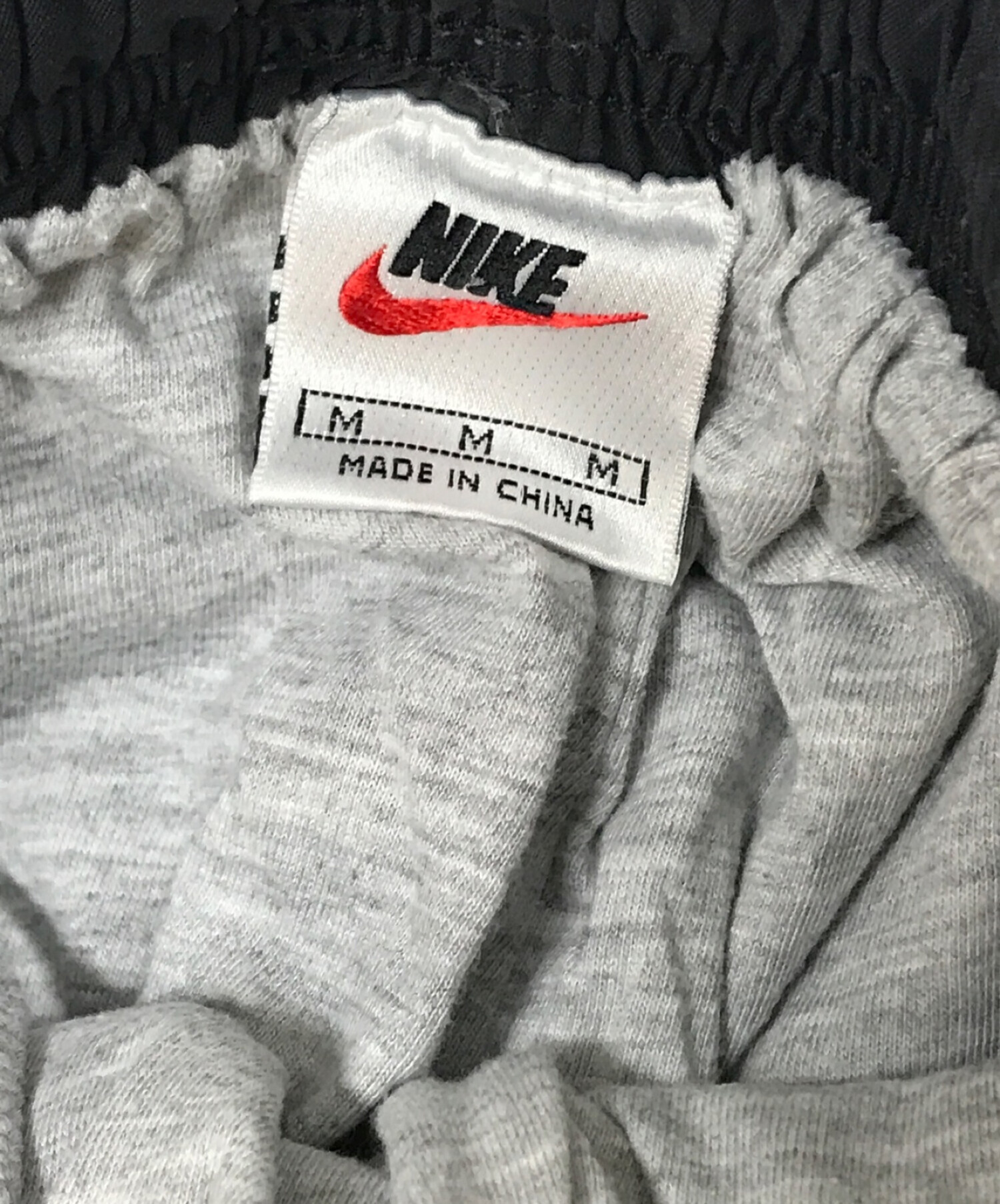 中古・古着通販】NIKE (ナイキ) 90'sナイロンパンツ ブラック サイズ:M