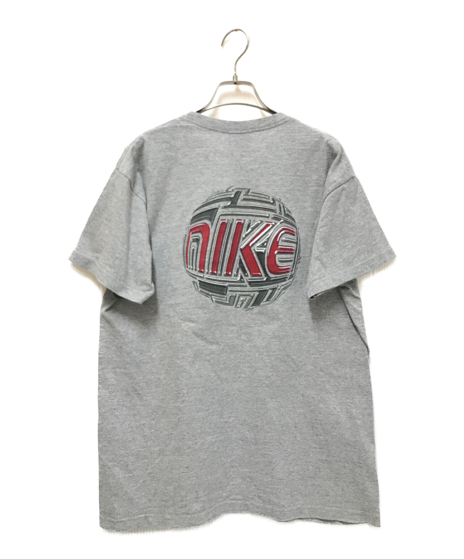 新品 未使用 90's NIKE ナイキ Tシャツ バスケット 米国製 グレーバスケットボール