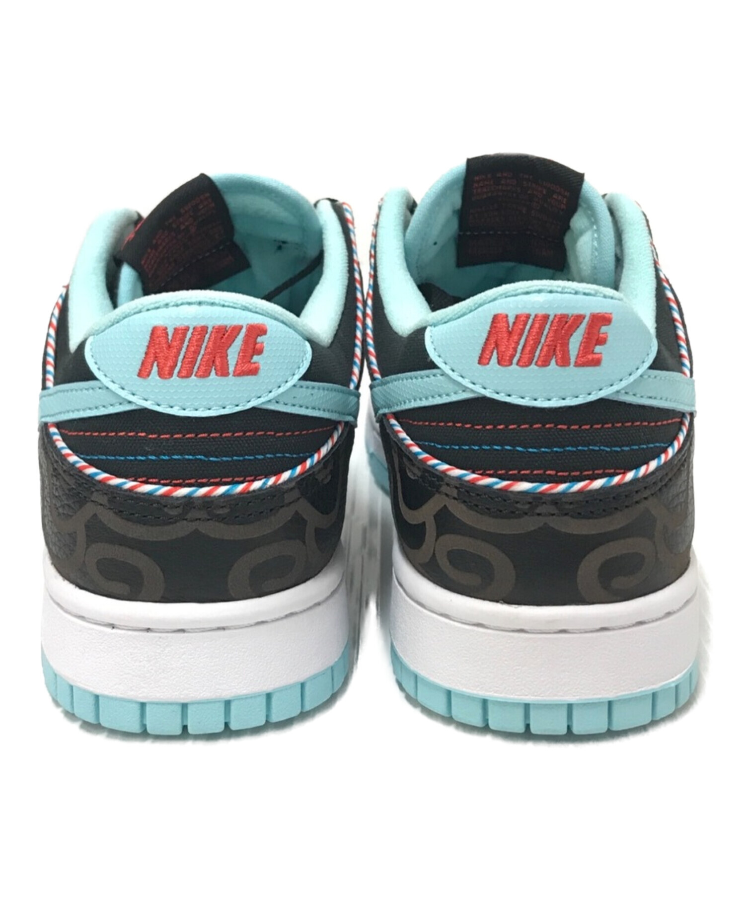 NIKE (ナイキ) Dunk Low Barber Shop ミント×ブラック サイズ:27.0㎝