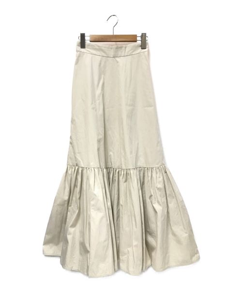 中古・古着通販】CLANE (クラネ) VOLUME TIERED MAXI SKIRT アイボリー ...