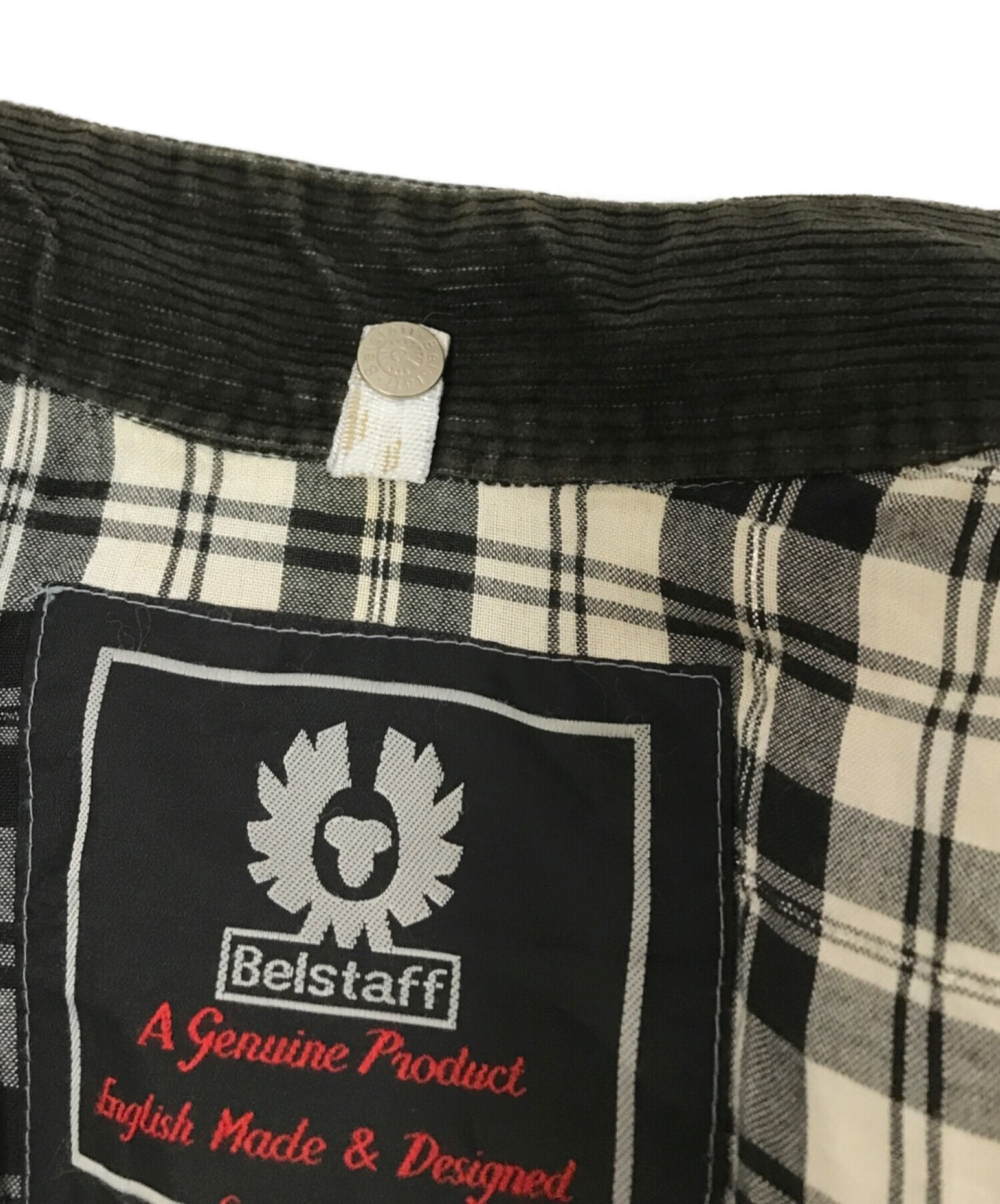 中古・古着通販】BELSTAFF (ベルスタッフ) ナイロンジャケット グレー