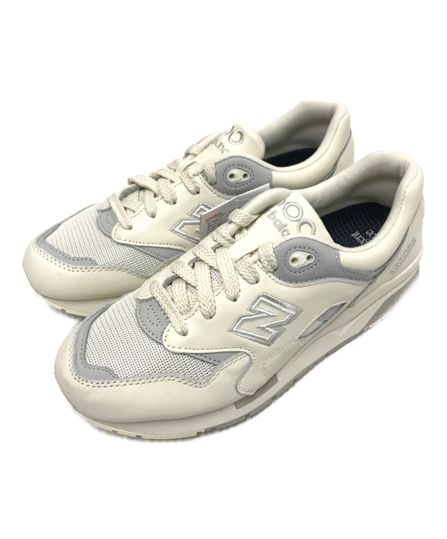 NEW BALANCE (ニューバランス) ローカットスニーカー ホワイト サイズ:26.5㎝ 未使用品