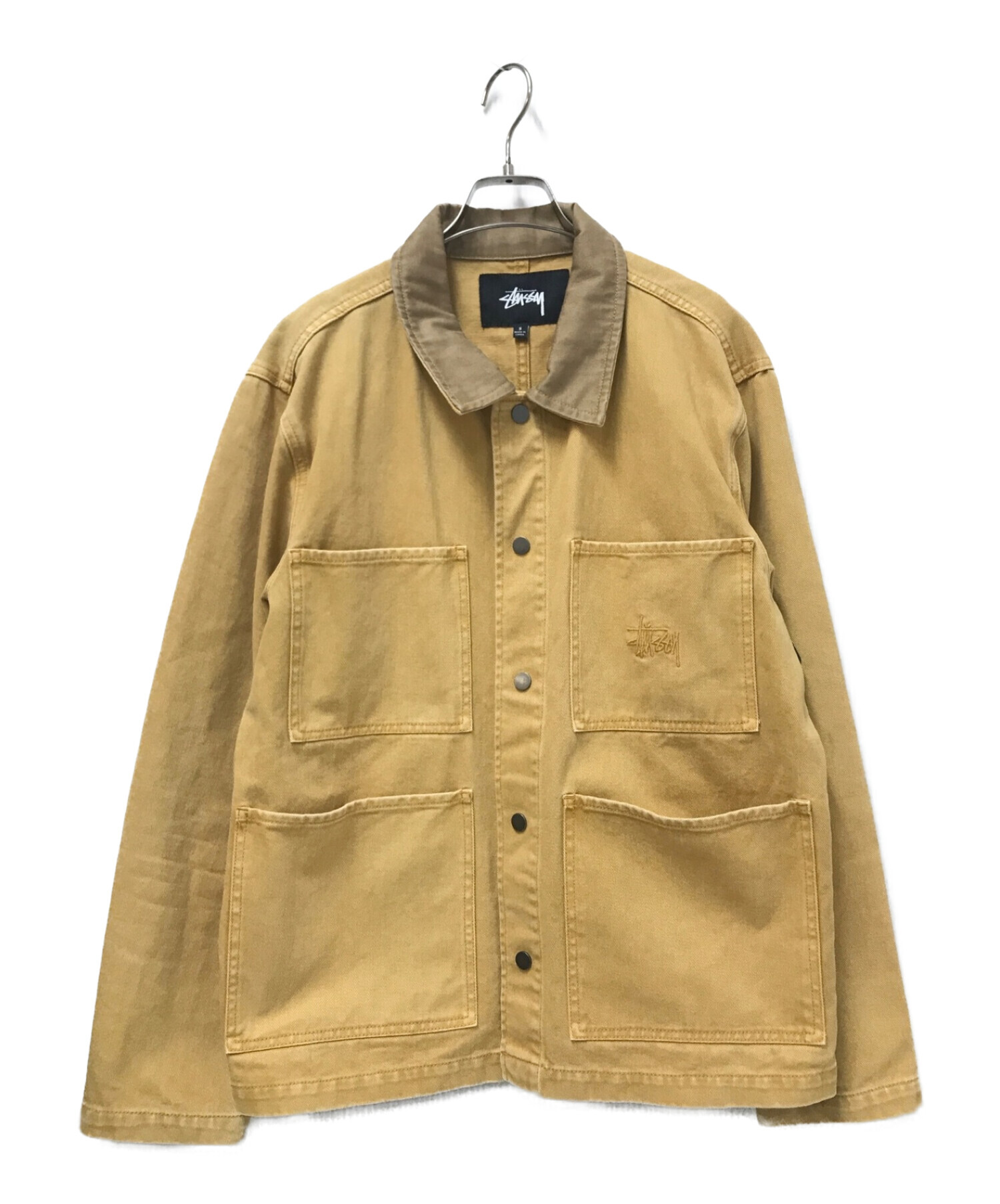 中古・古着通販】stussy (ステューシー) HEAVY WASH CHORE JACKET