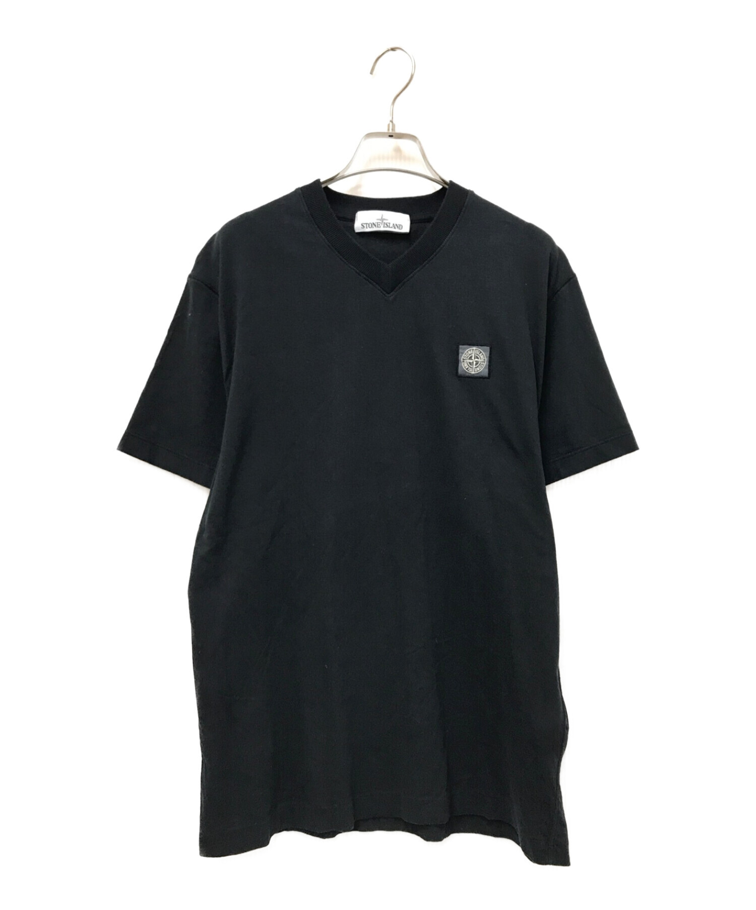 中古・古着通販】STONE ISLAND (ストーンアイランド) ロゴVネックT