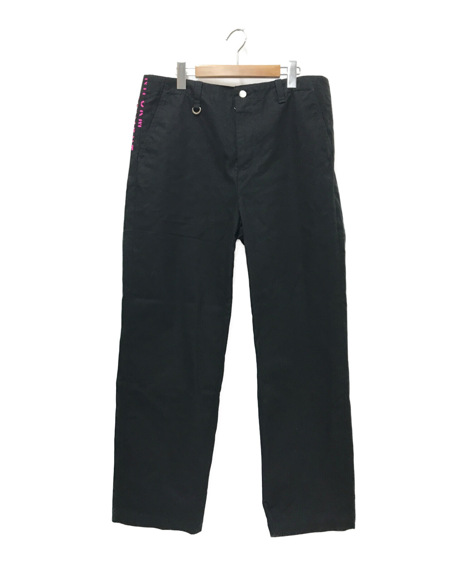 中古・古着通販】uniform experiment (ユニフォームエクスペリメント) CHINO TAPERED PANTS ブラック  サイズ:4｜ブランド・古着通販 トレファク公式【TREFAC FASHION】スマホサイト