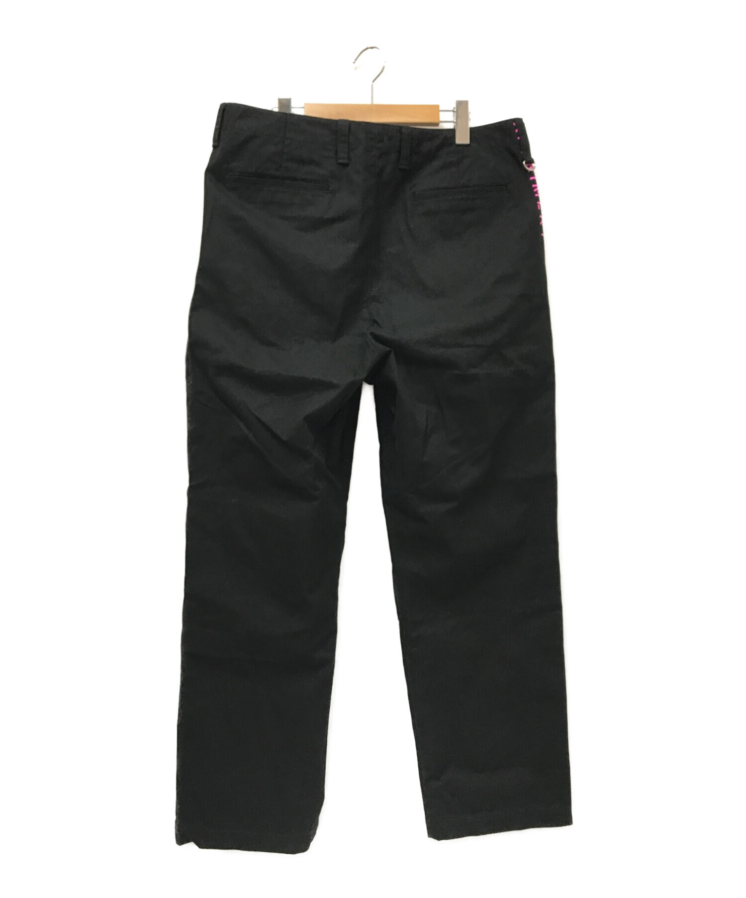 uniform experiment (ユニフォームエクスペリメント) CHINO TAPERED PANTS ブラック サイズ:4