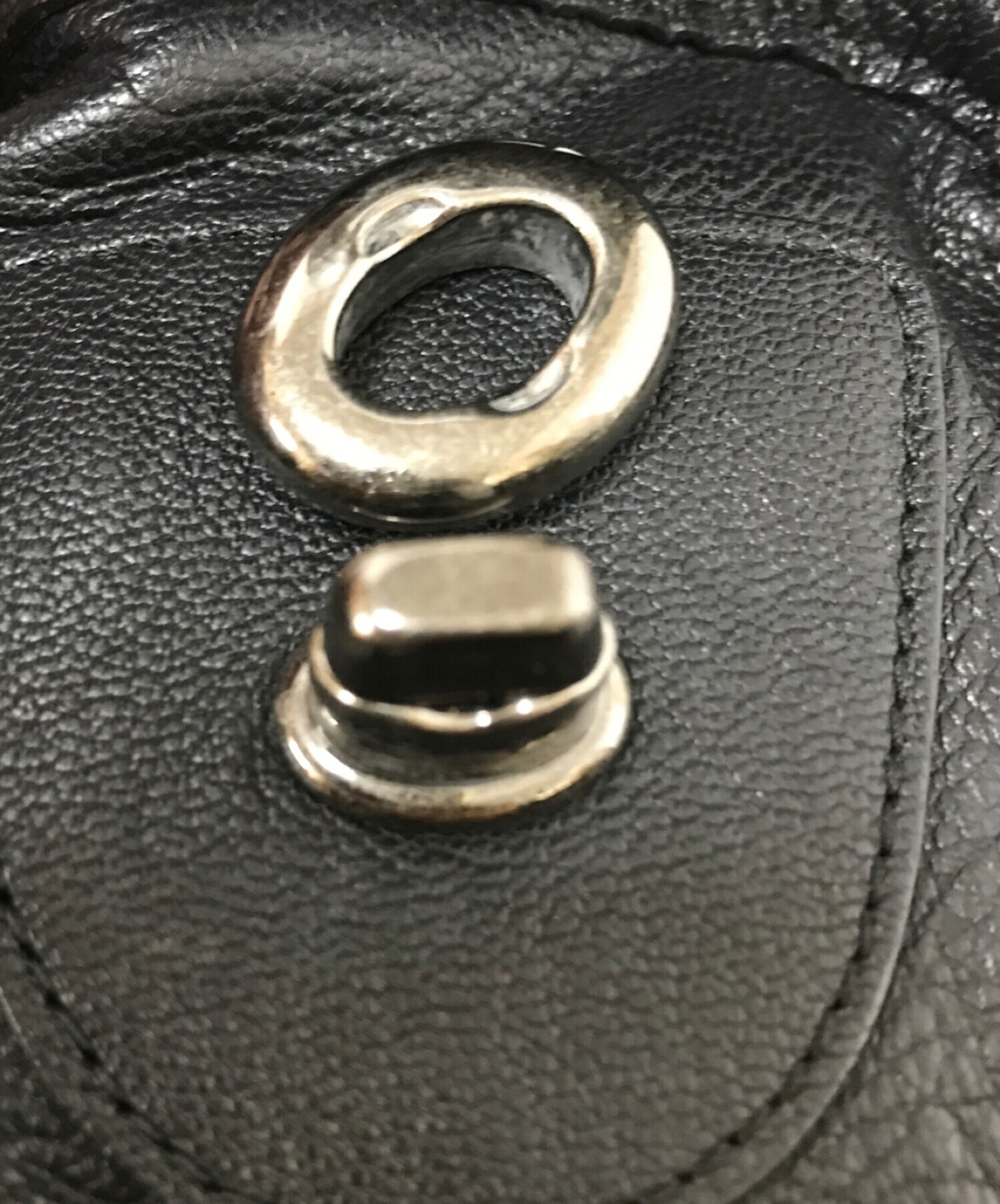 中古・古着通販】COACH (コーチ) 2WAYターンロックレザーショルダー