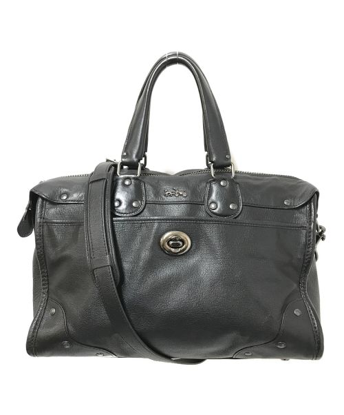 【中古・古着通販】COACH (コーチ) 2WAYターンロックレザーショルダーバッグ ブラック サイズ:下記参照｜ブランド・古着通販  トレファク公式【TREFAC FASHION】スマホサイト