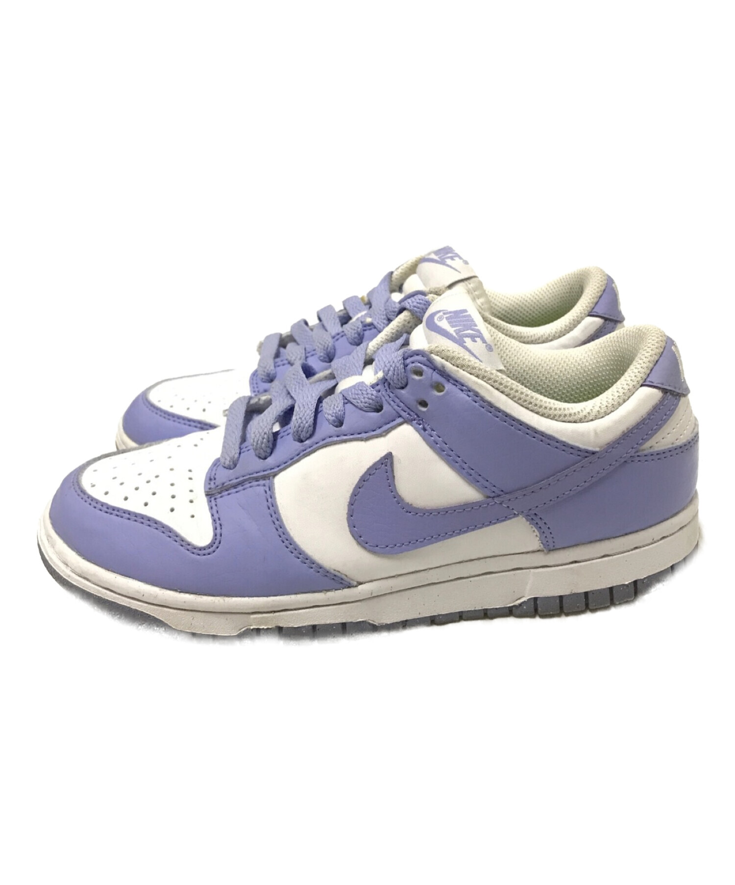 中古・古着通販】NIKE (ナイキ) WMNS DUNK LOW ホワイト×パープル