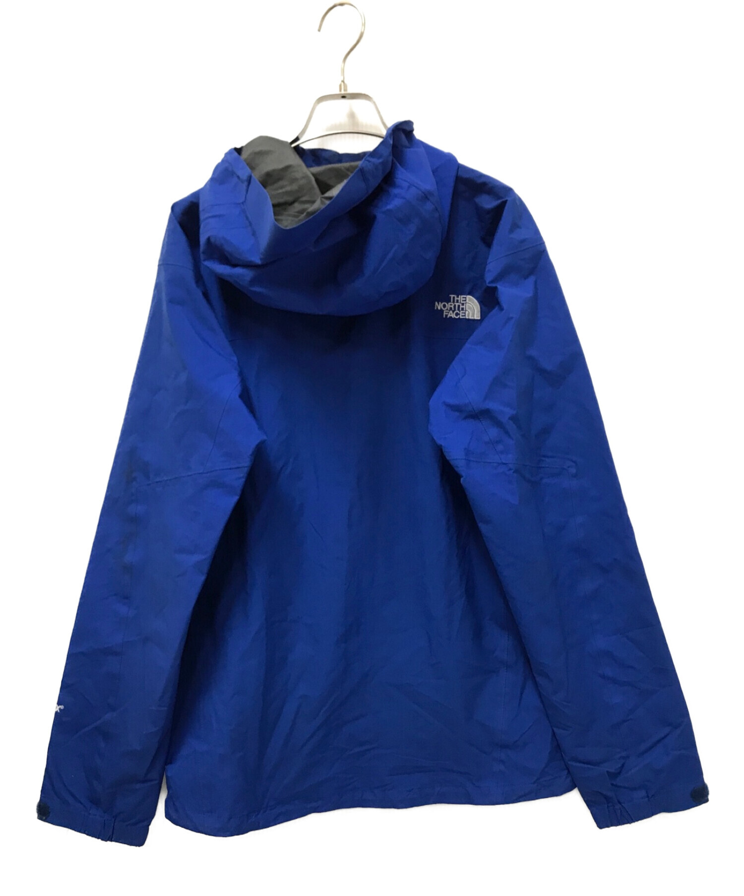 The North Face Hooded Long Sleeve retailer Fleece Jacket Blue - L