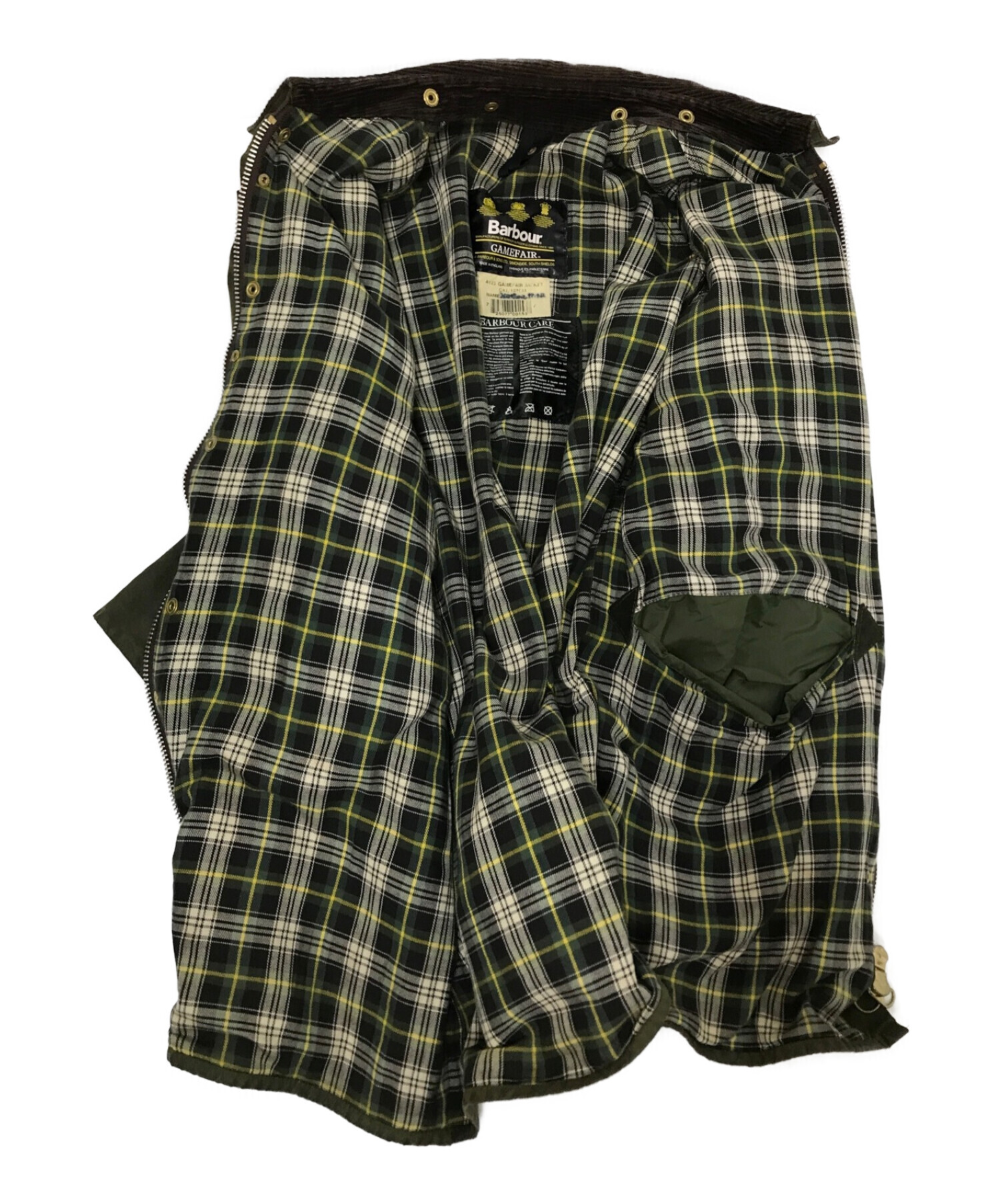 中古・古着通販】Barbour (バブアー) 90's GAMEFAIR JACKET オリーブ