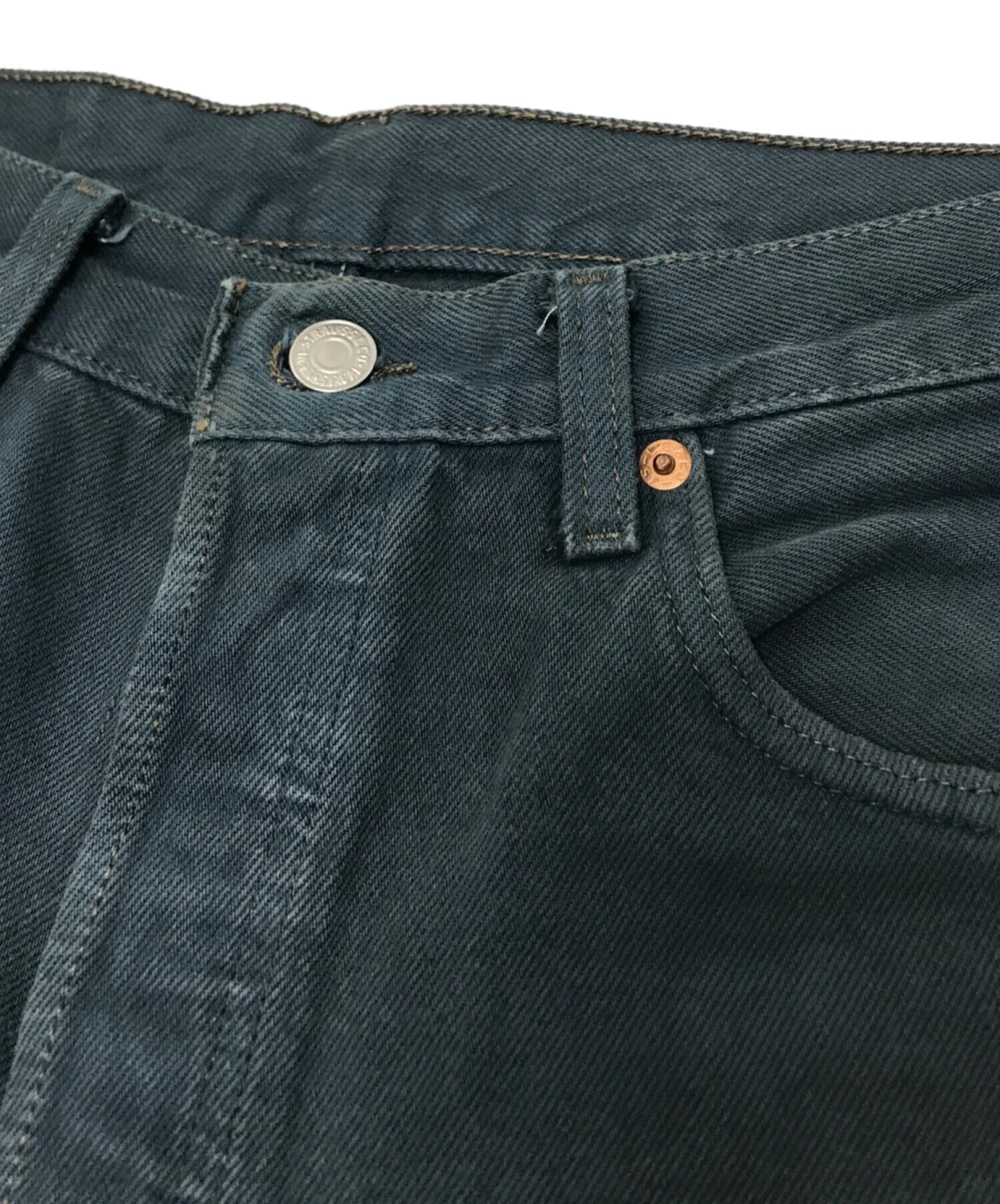 中古・古着通販】LEVI'S (リーバイス) 501 後染めデニムパンツ