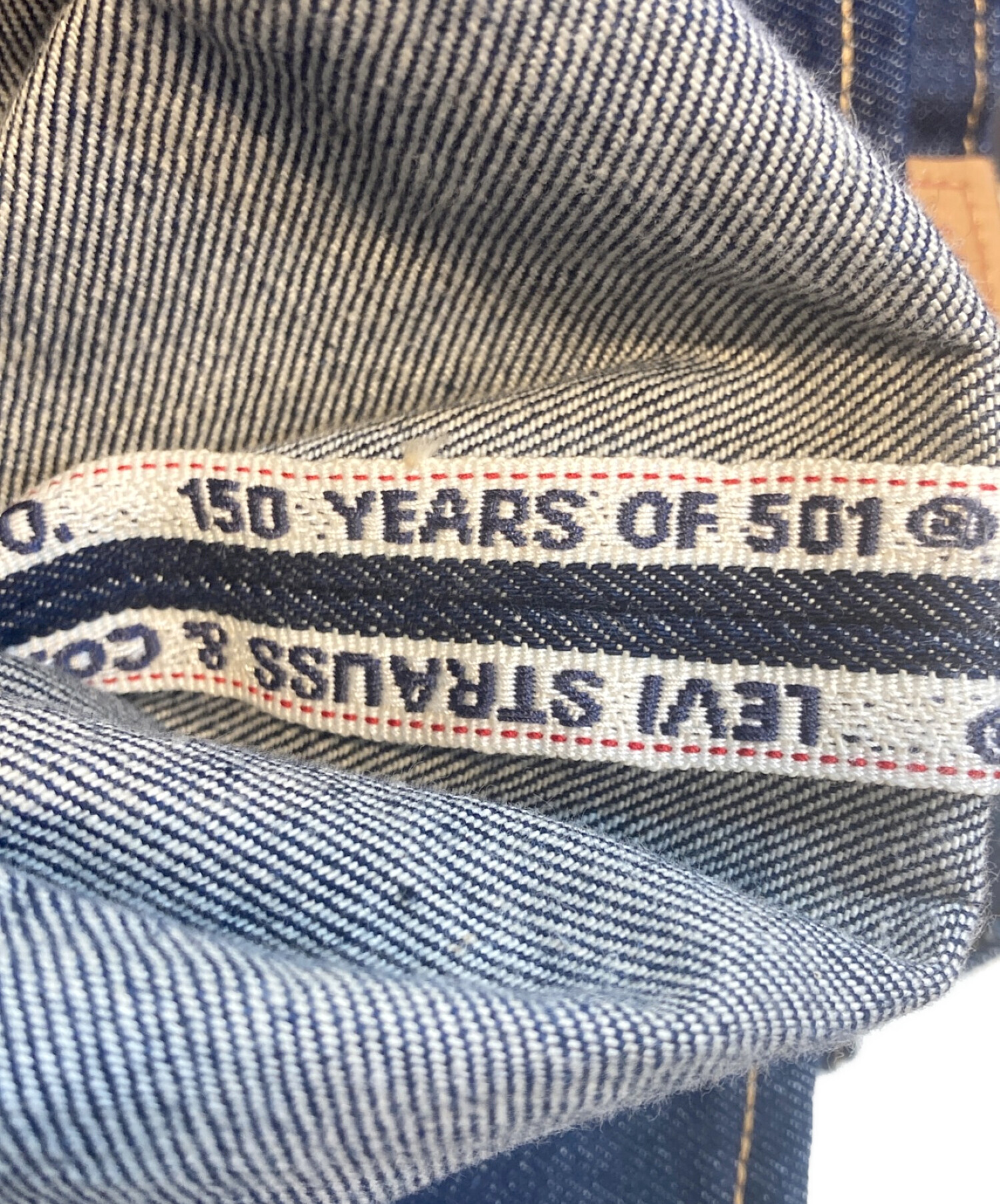 LEVI'S (リーバイス) 150周年記念モデル 501デニムパンツ インディゴ サイズ:W32