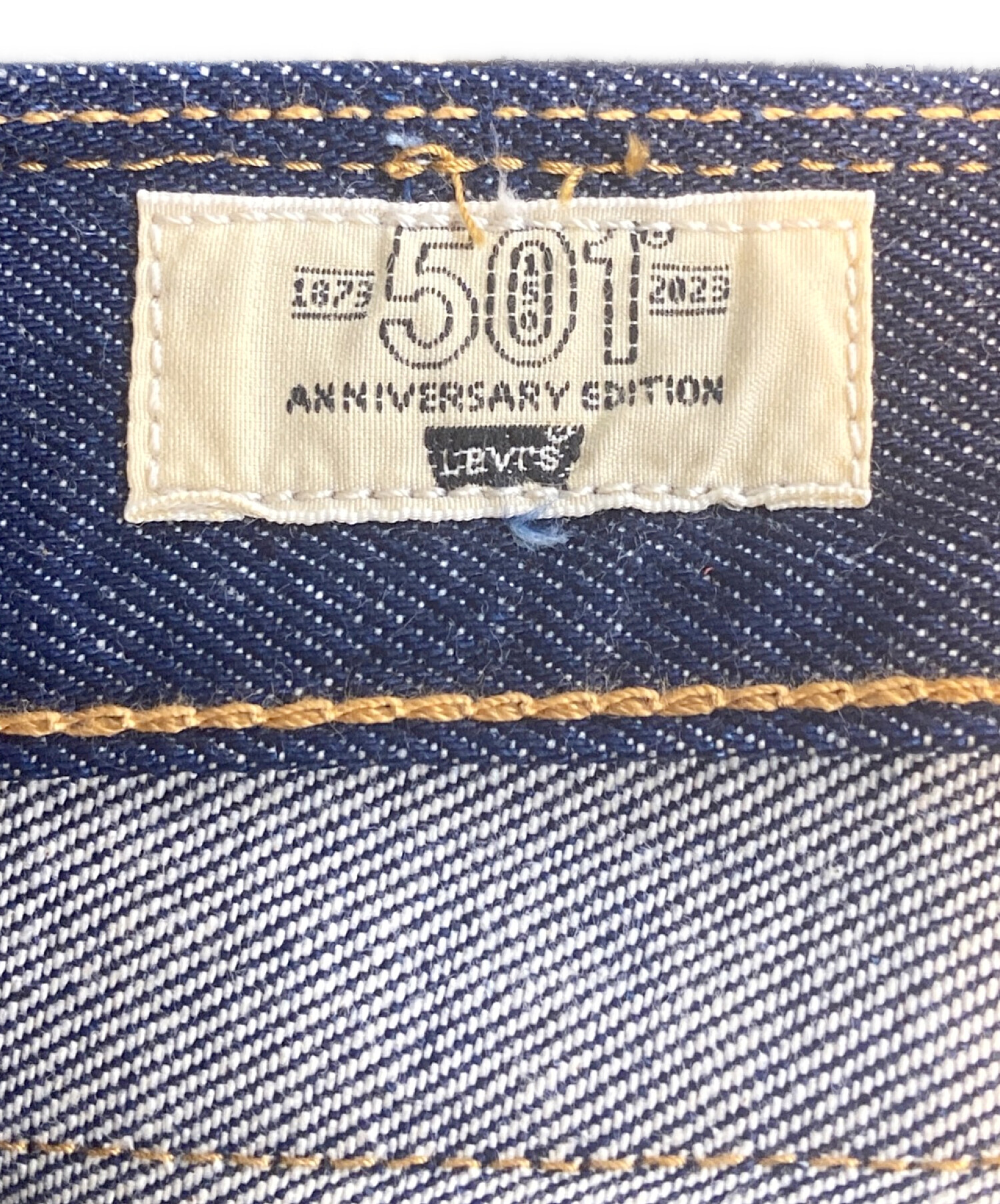 LEVI'S (リーバイス) 150周年記念モデル 501デニムパンツ インディゴ サイズ:W32